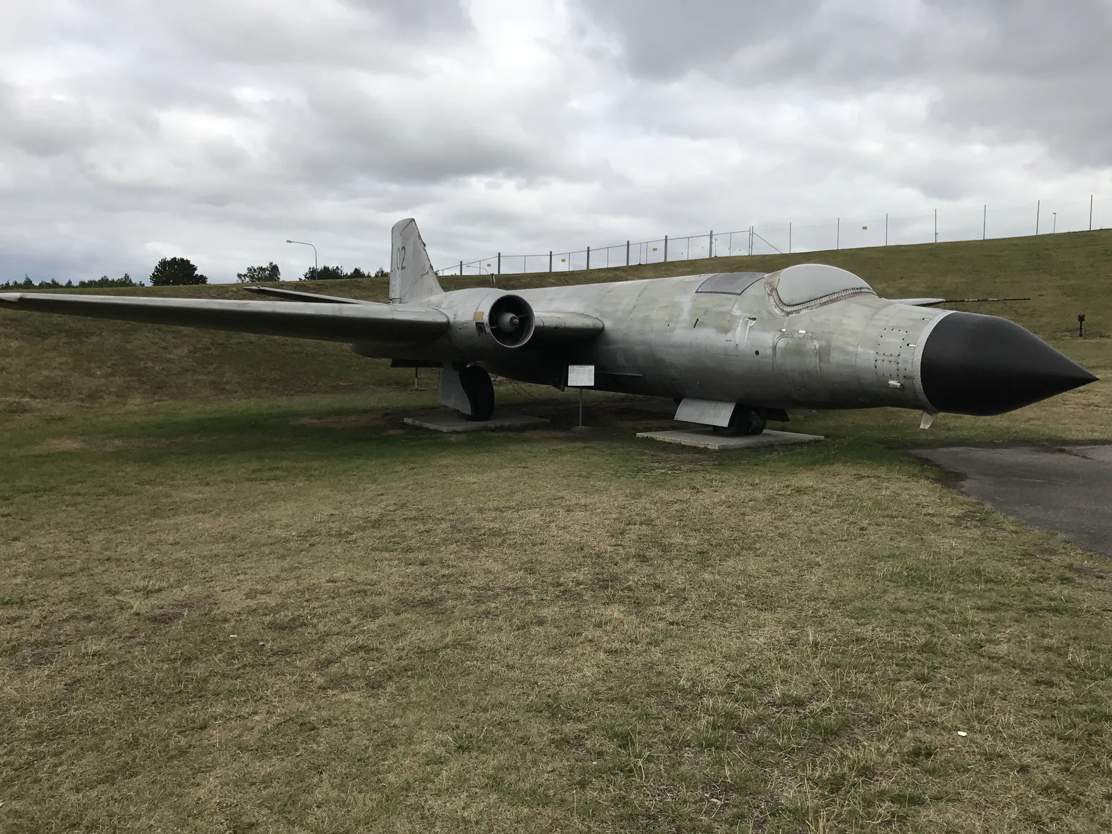 English Electric Canberra Flygvapenmuseet Front