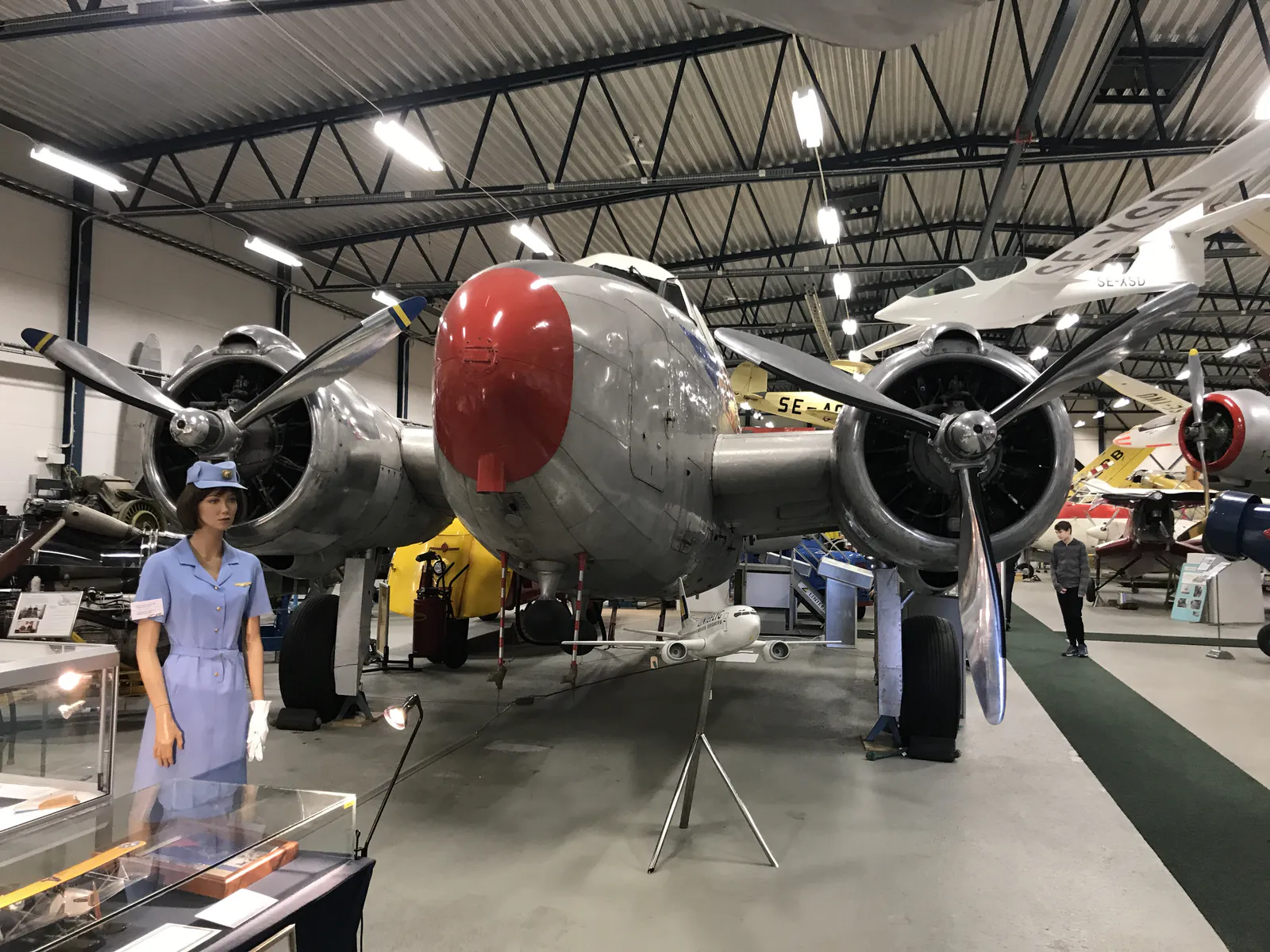 Lockheed L 18 Lodestar Front