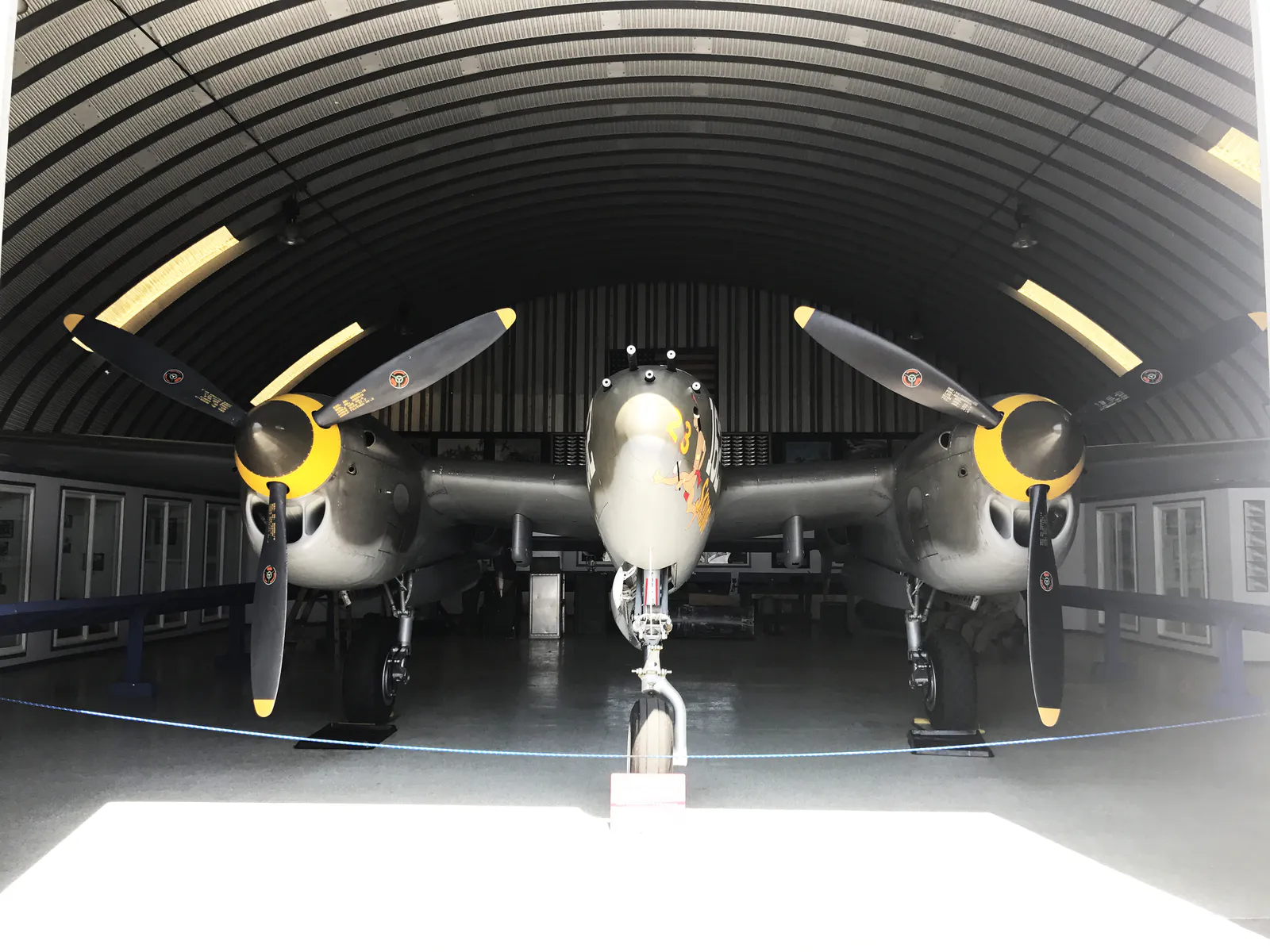 Lockheed P 38J Lightning Front