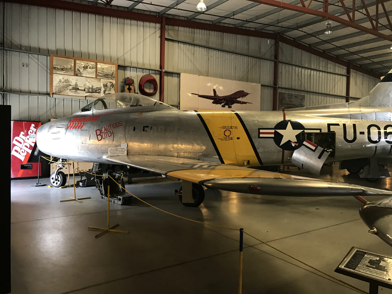 North American F 86F Sabre Front