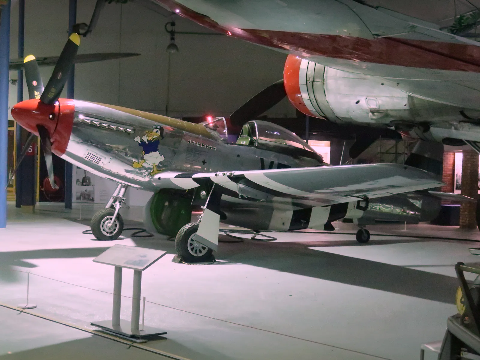 North American P 51D Mustang Front