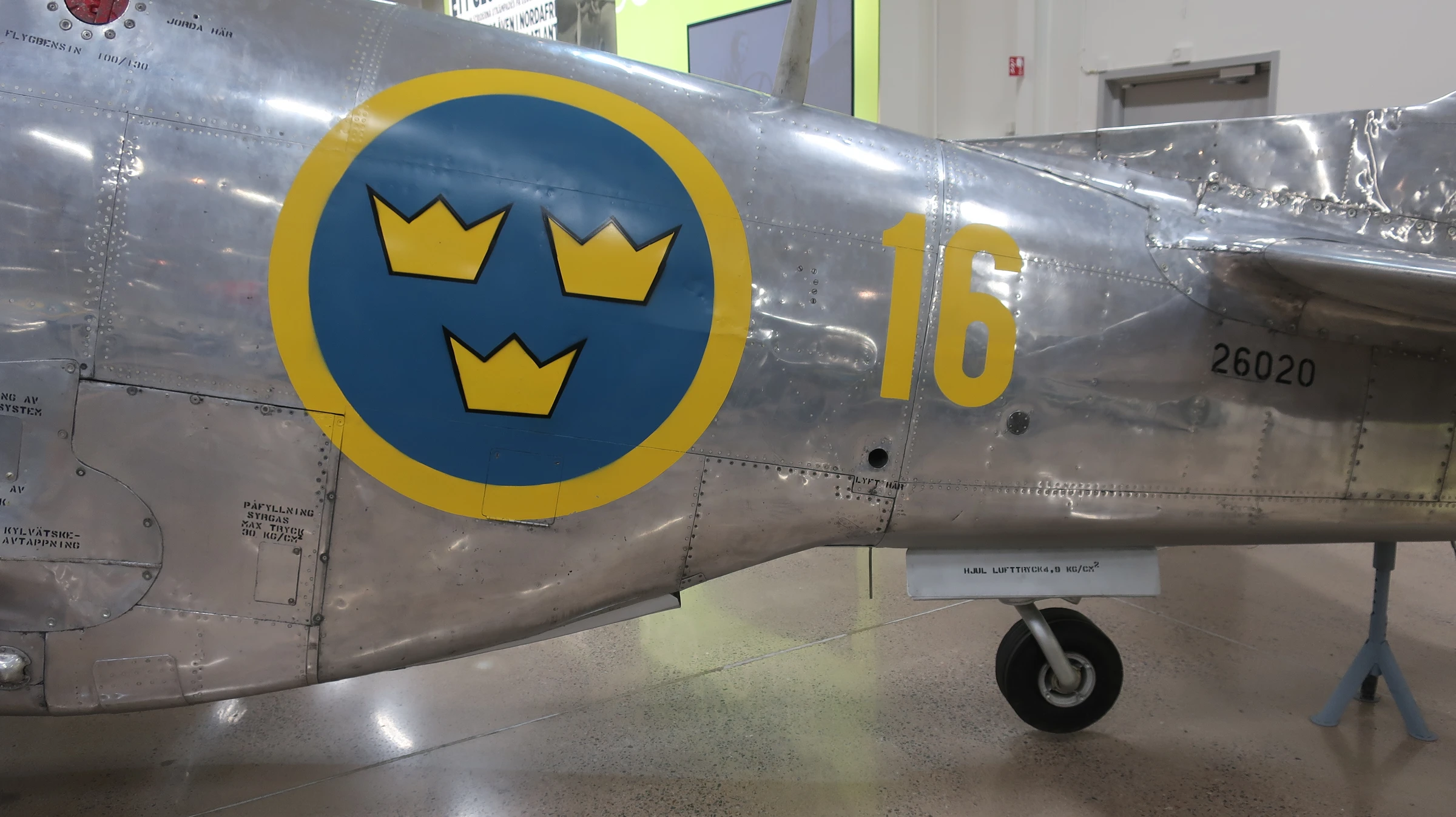 North American P 51D Mustang (J 26)