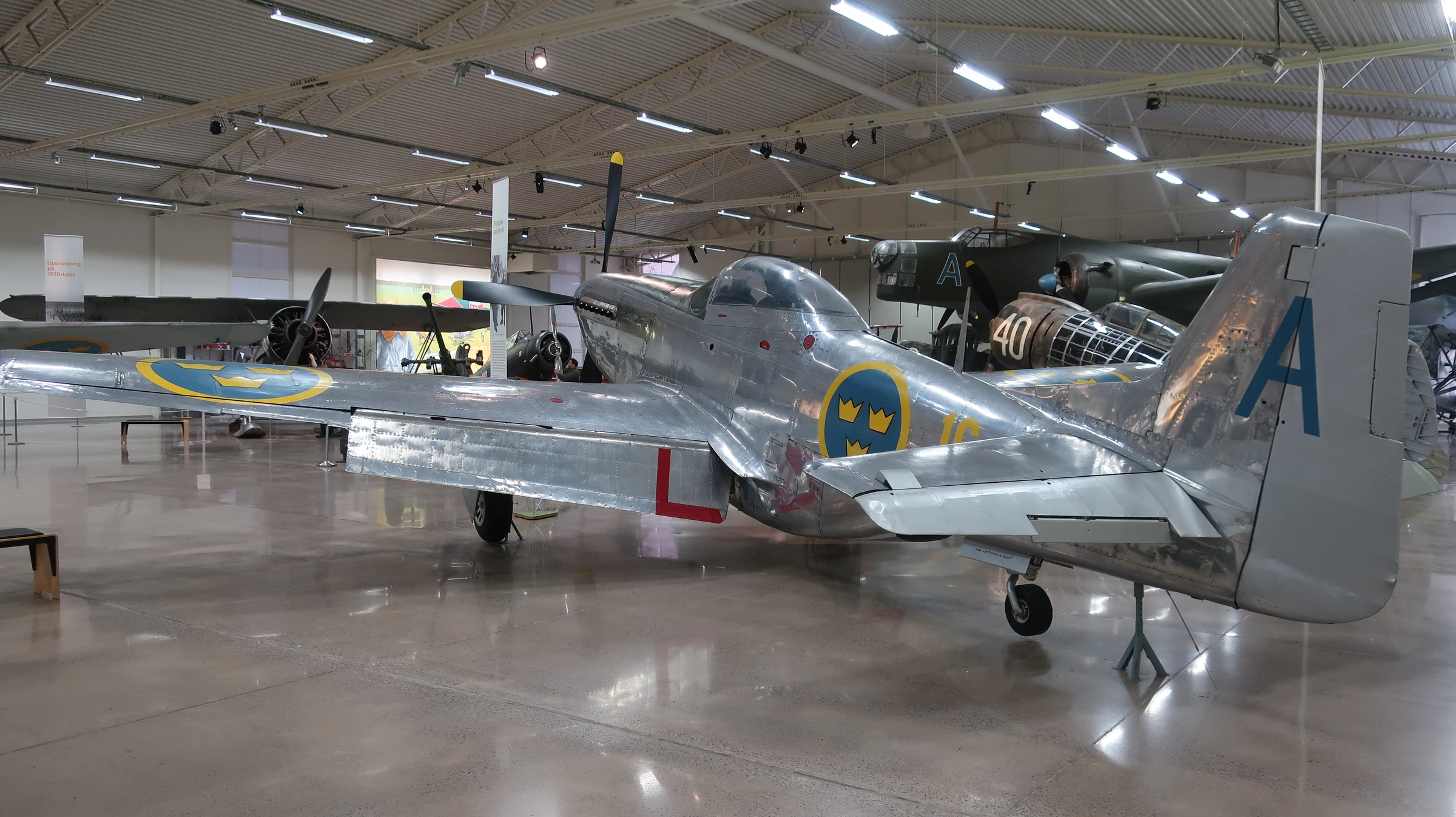 North American P 51D Mustang (J 26)