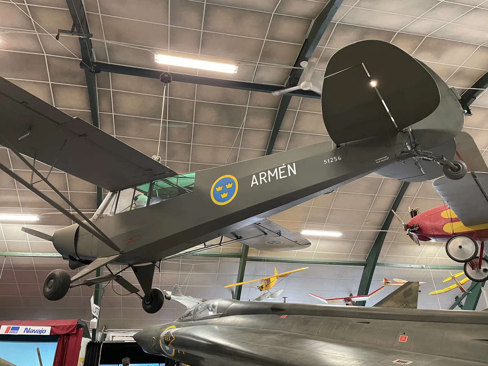 Piper PA 18 Super Cub (Fpl 51B) Front