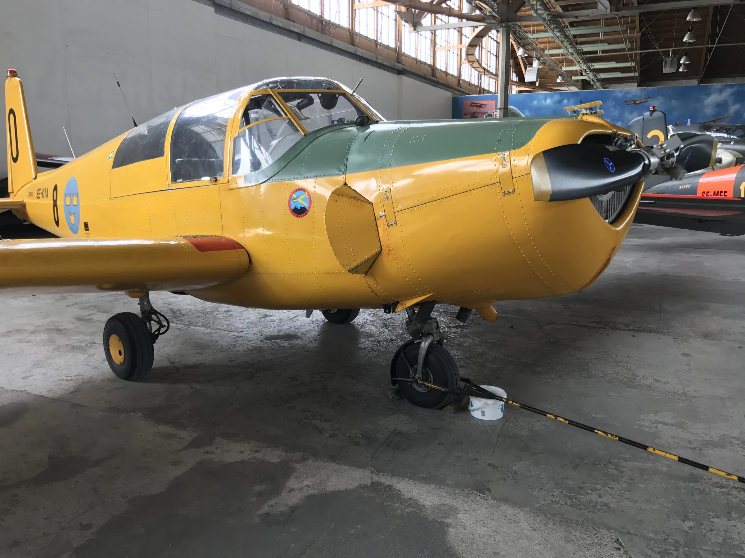 SAAB 91C Safir (Sk 50C, 50080 SE KYA)