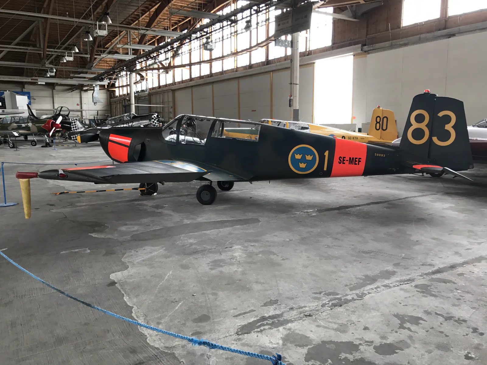 SAAB 91C Safir (Sk 50C) Front