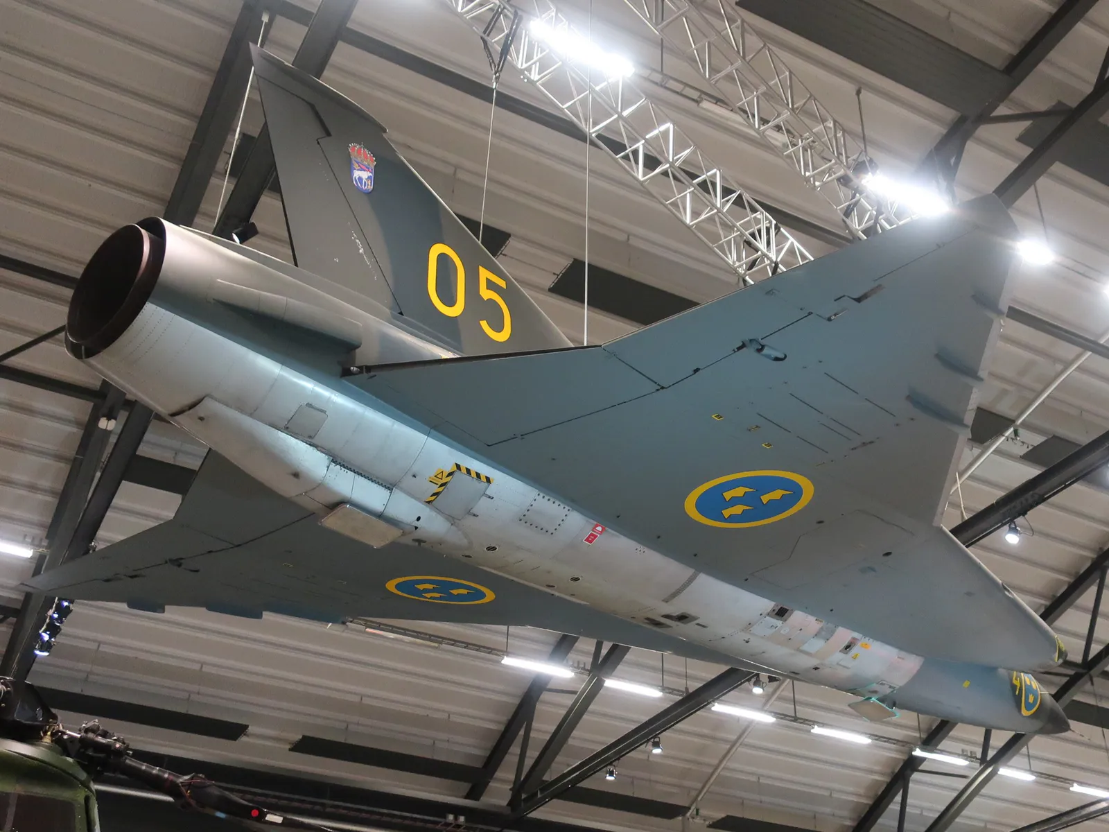 SAAB J 35D Draken Front