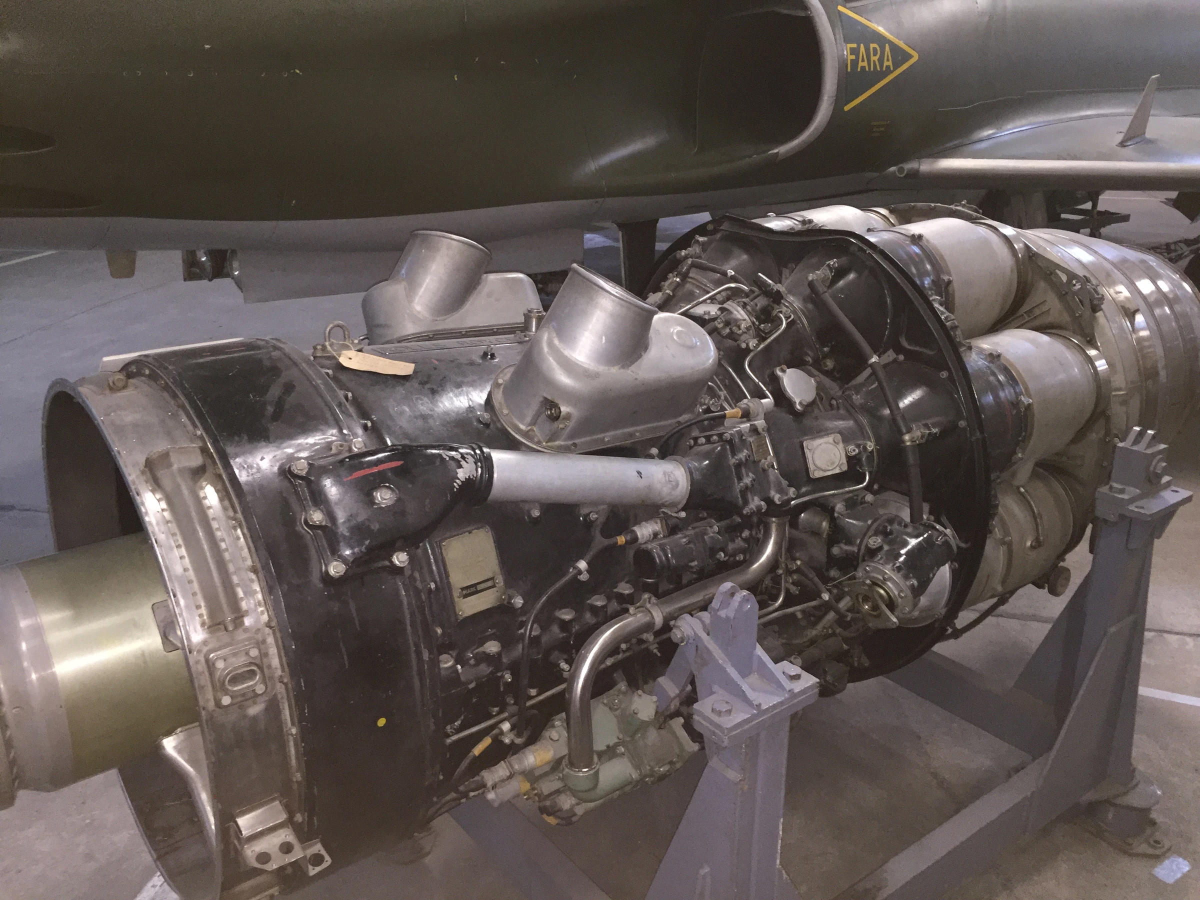 SAAB J32E Lansen Engine