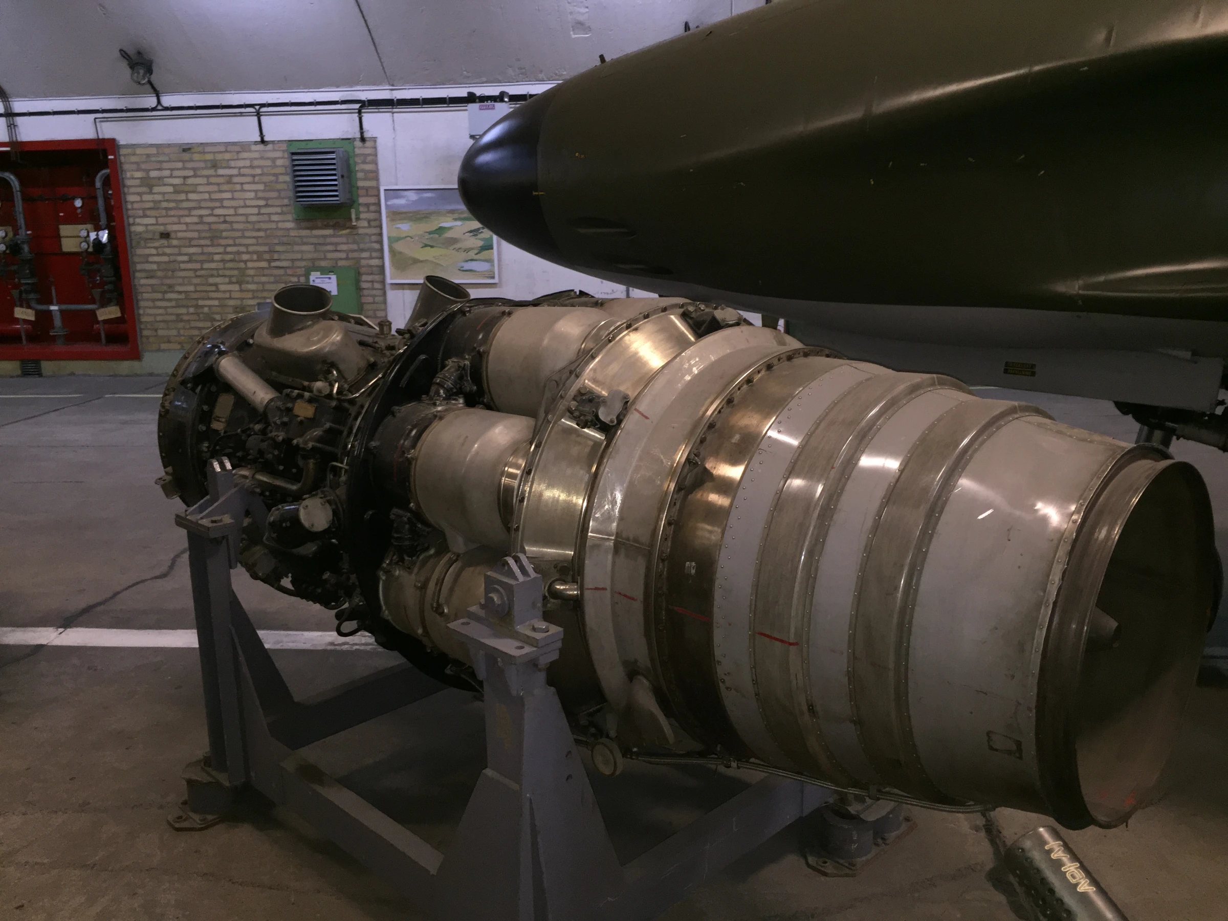 SAAB J32E Lansen Engine