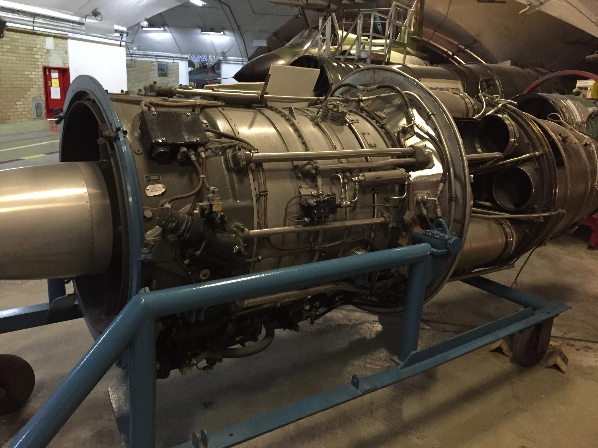 SAAB J32E Lansen Engine