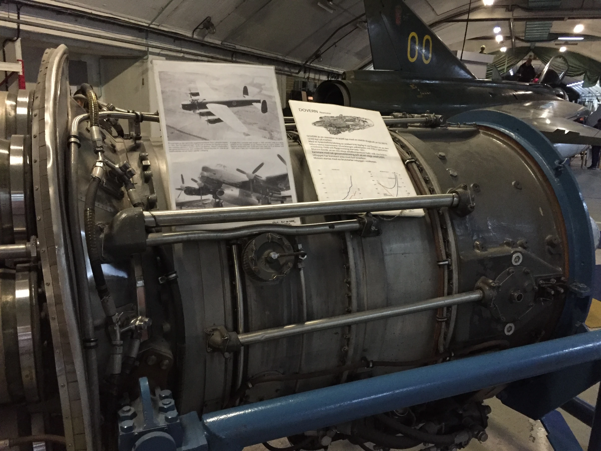 SAAB J32E Lansen Engine
