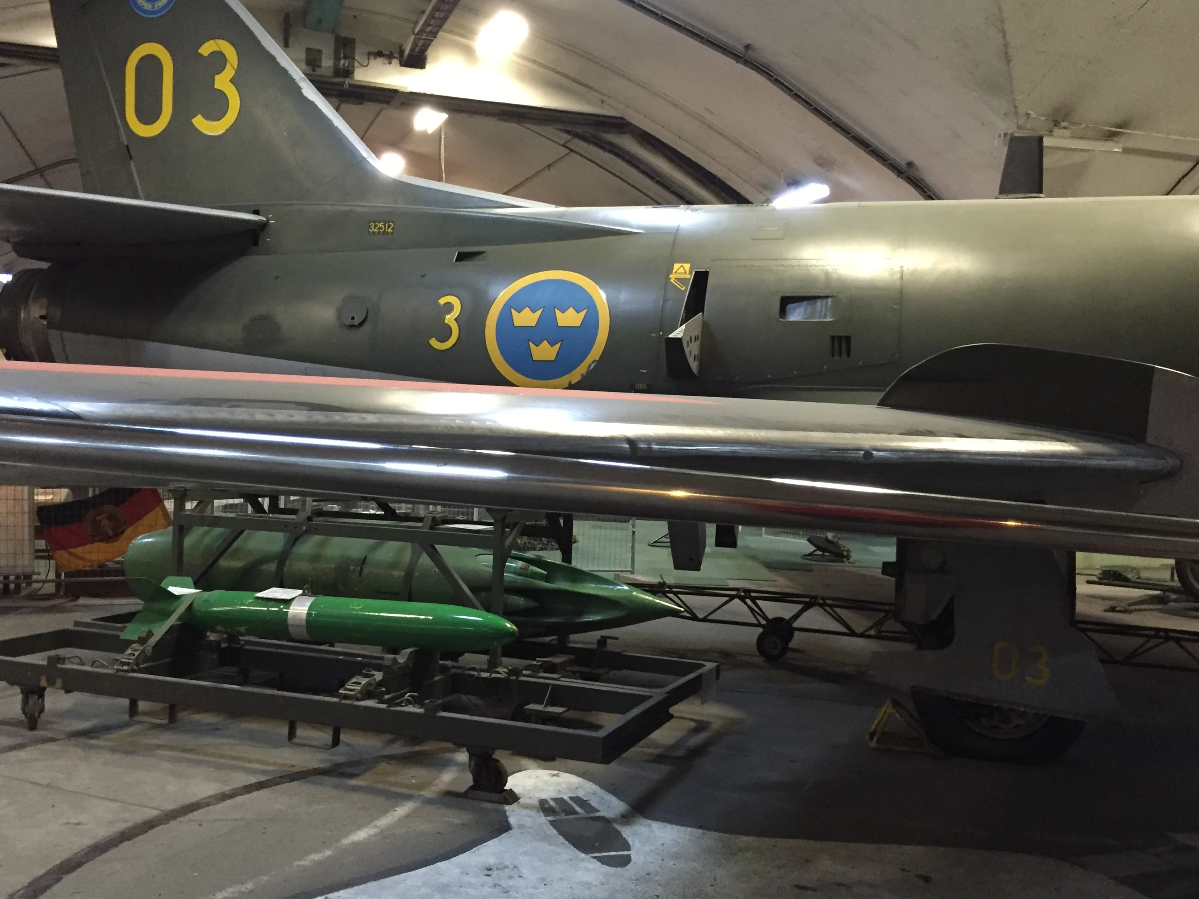 SAAB J32E Lansen Wings