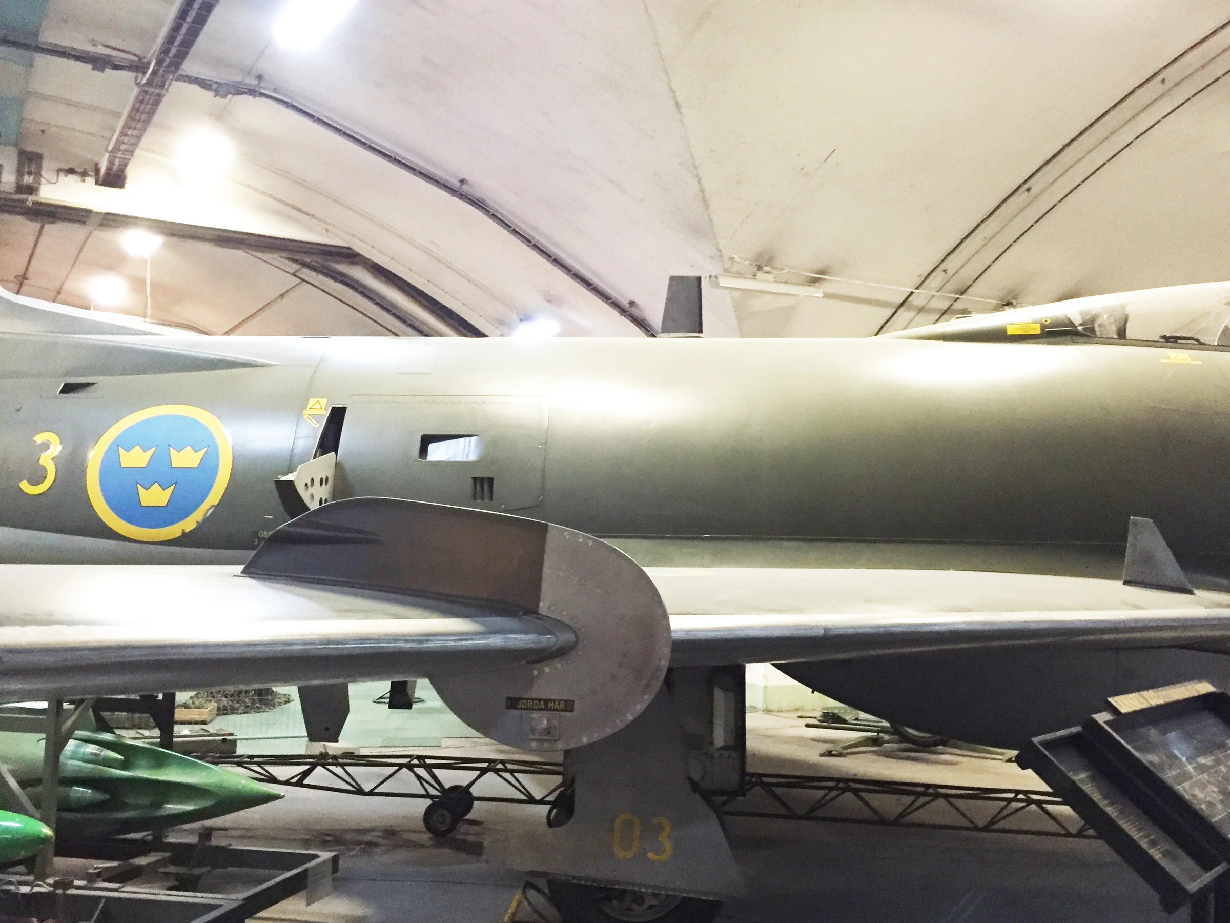 SAAB J32E Lansen Wings