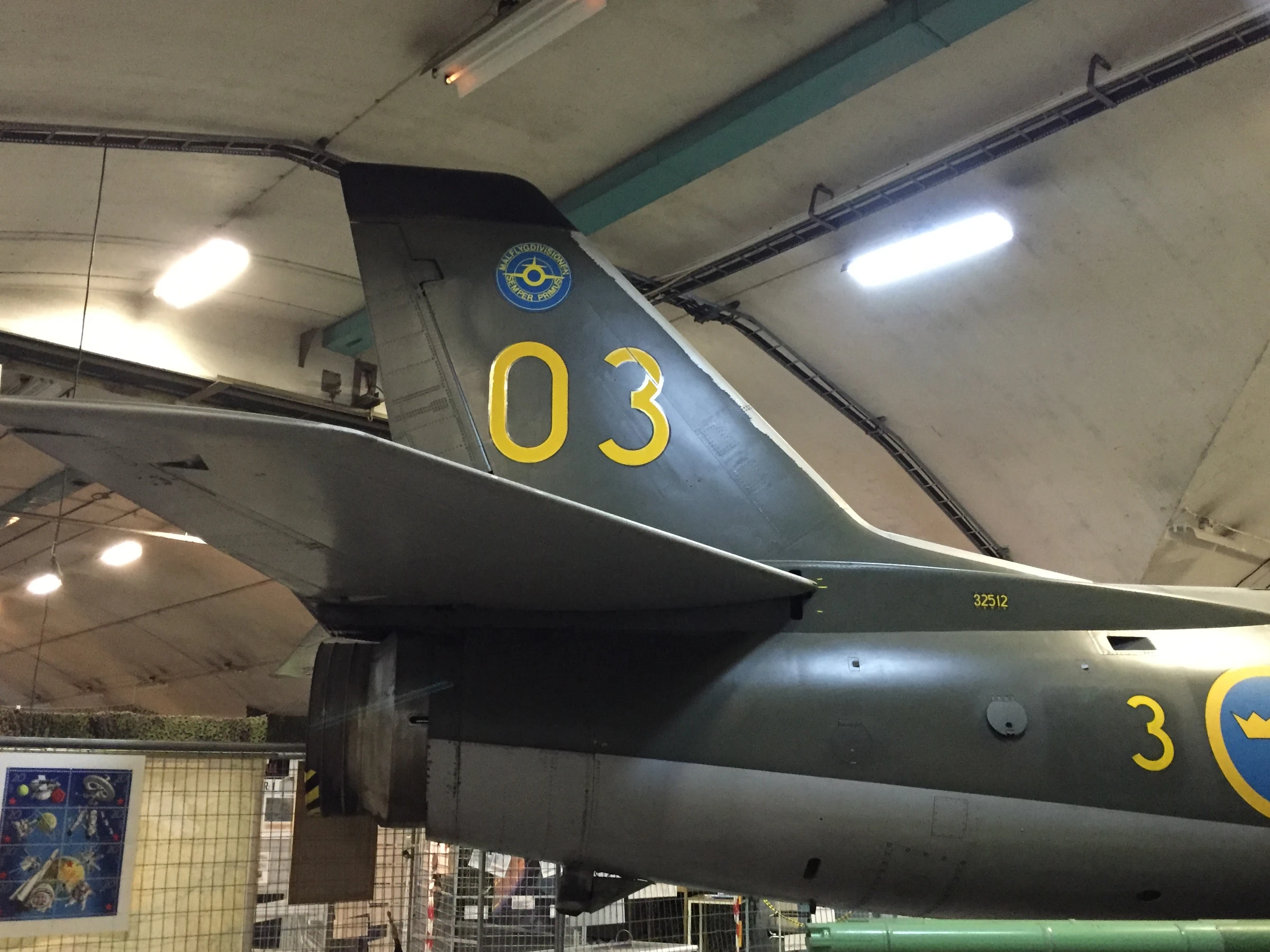 SAAB J32E LansenFuselage