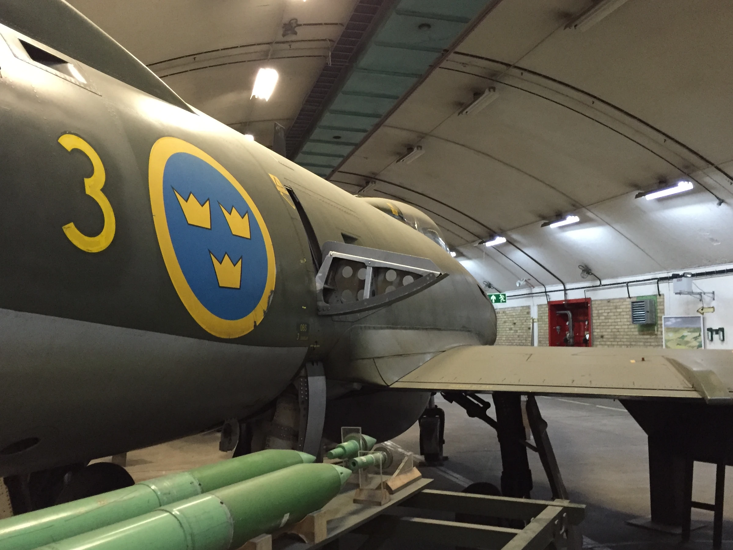 SAAB J32E LansenFuselage