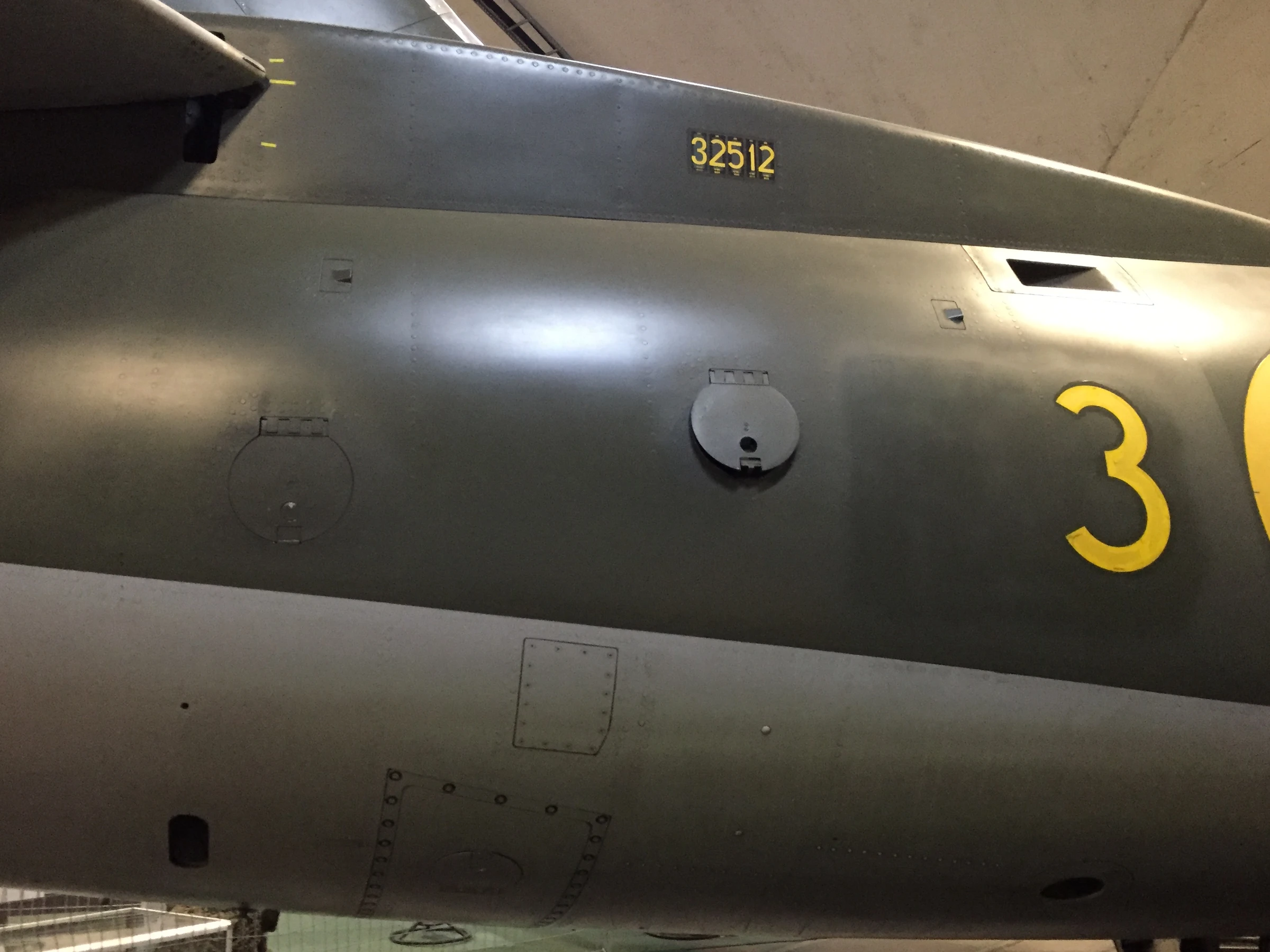 SAAB J32E LansenFuselage