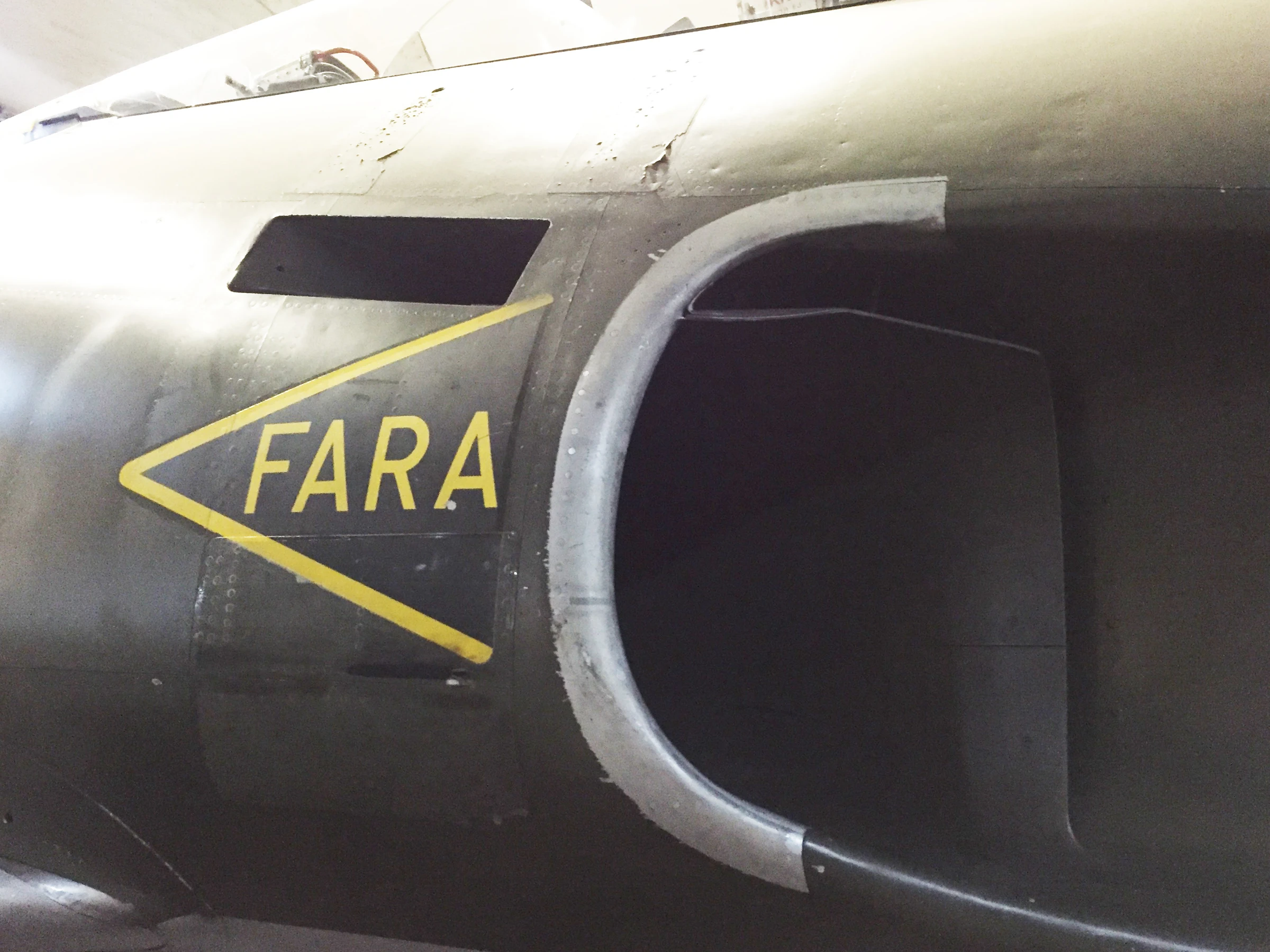 SAAB J32E LansenFuselage