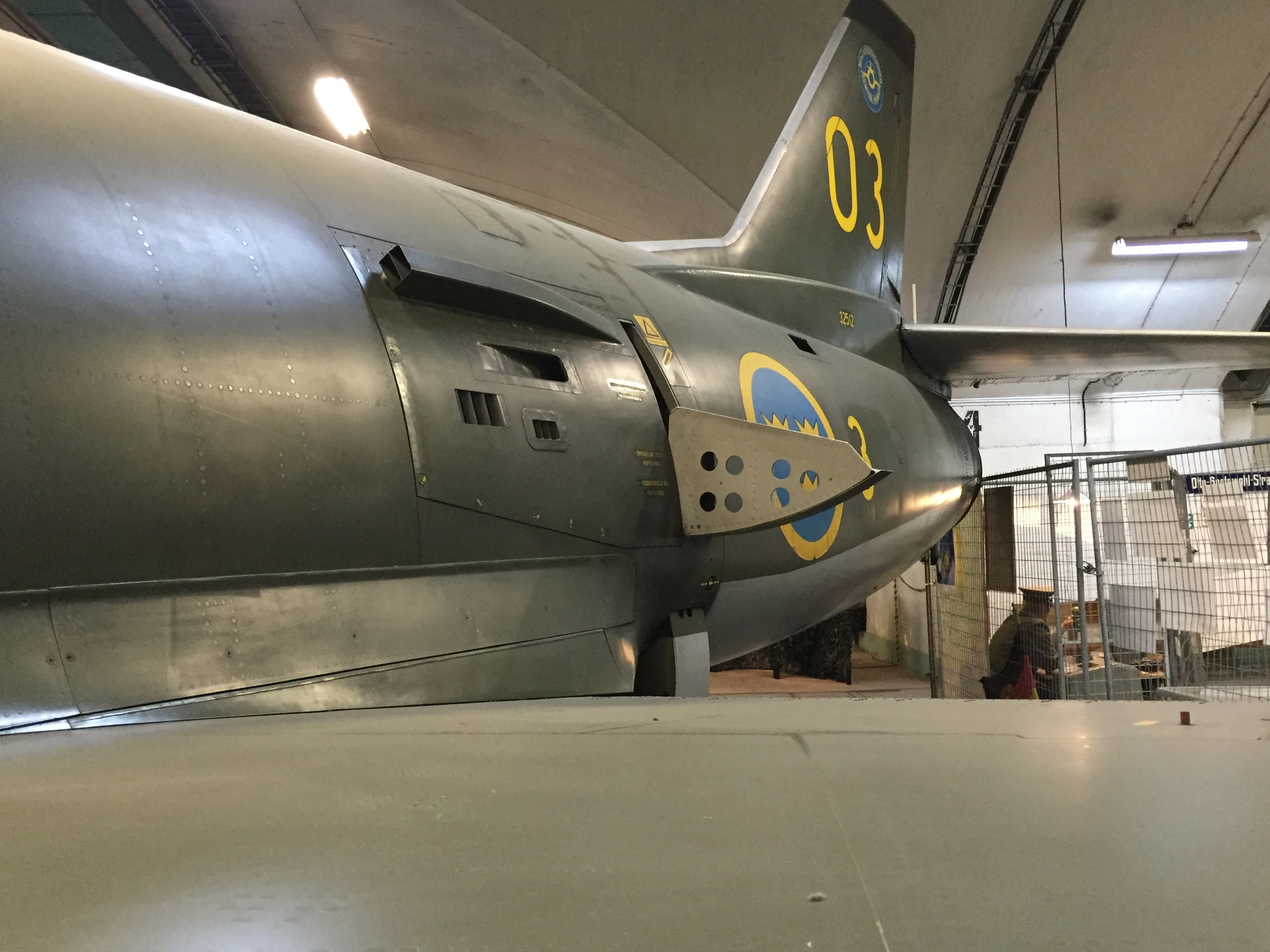 SAAB J32E LansenFuselage