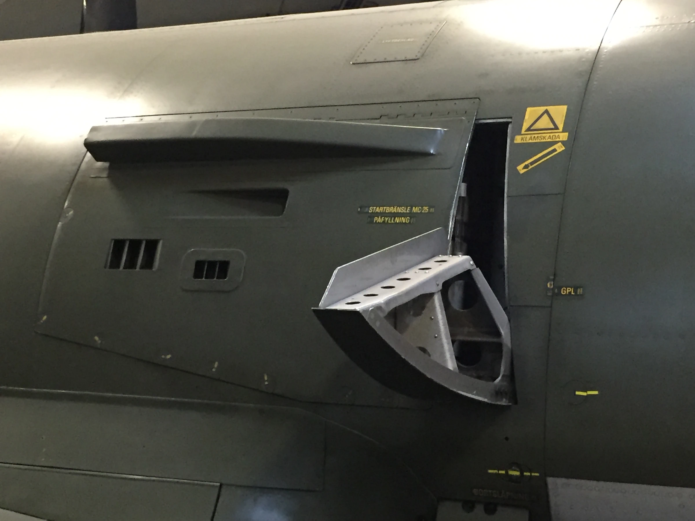 SAAB J32E LansenFuselage