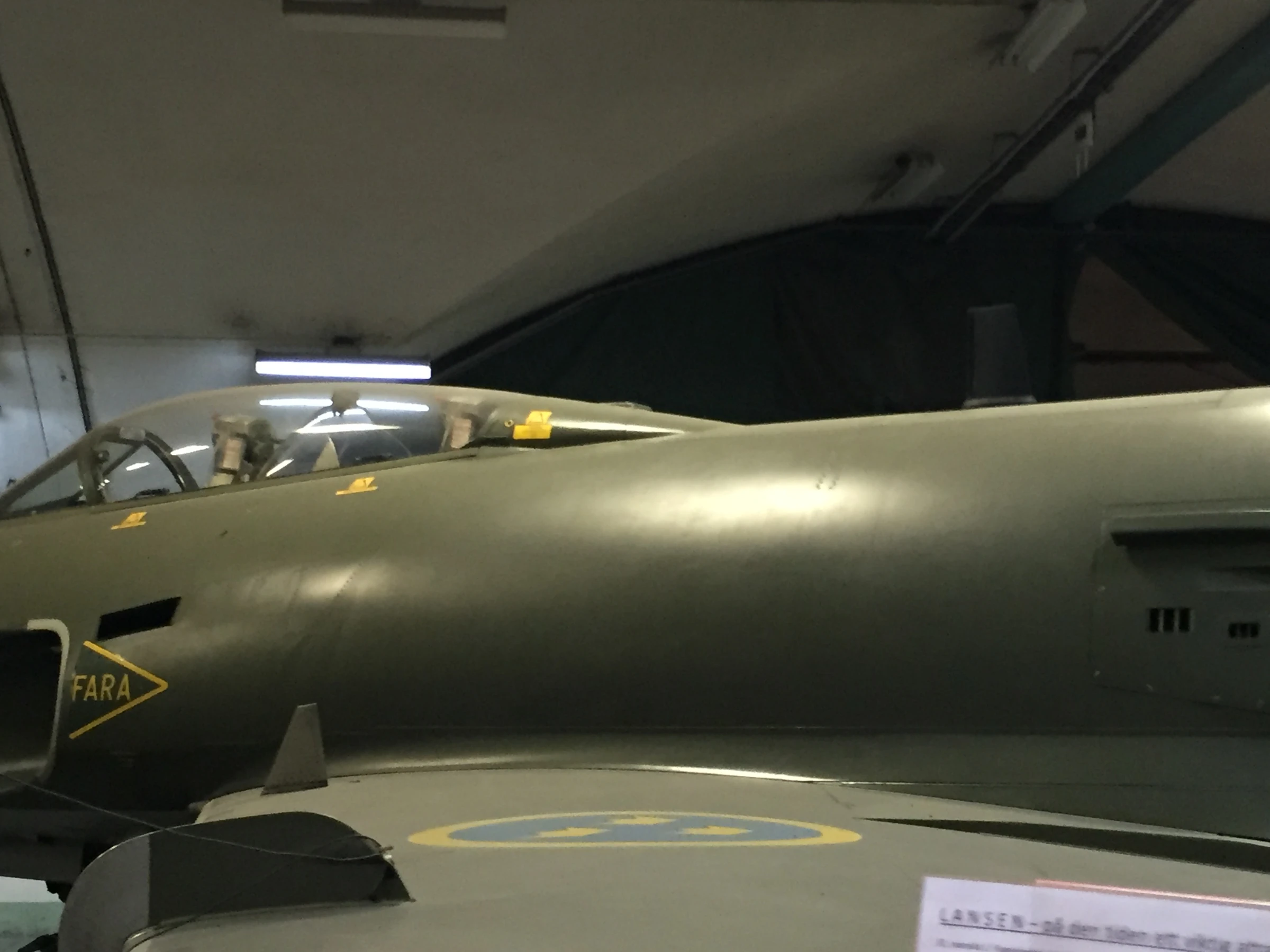 SAAB J32E LansenFuselage