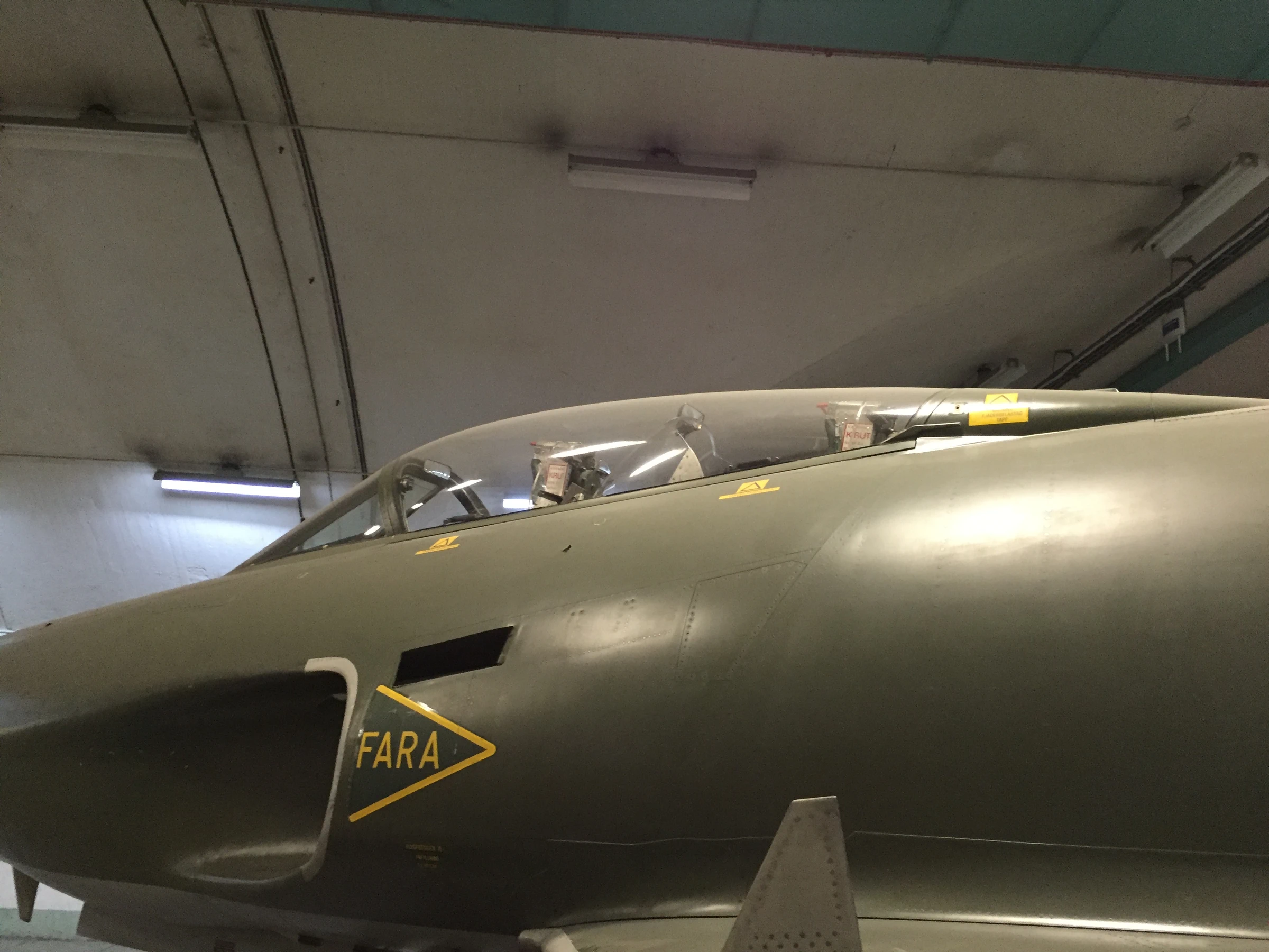 SAAB J32E LansenFuselage