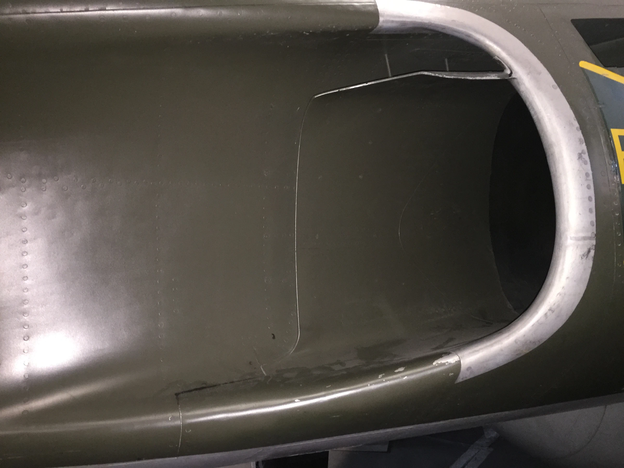 SAAB J32E LansenFuselage