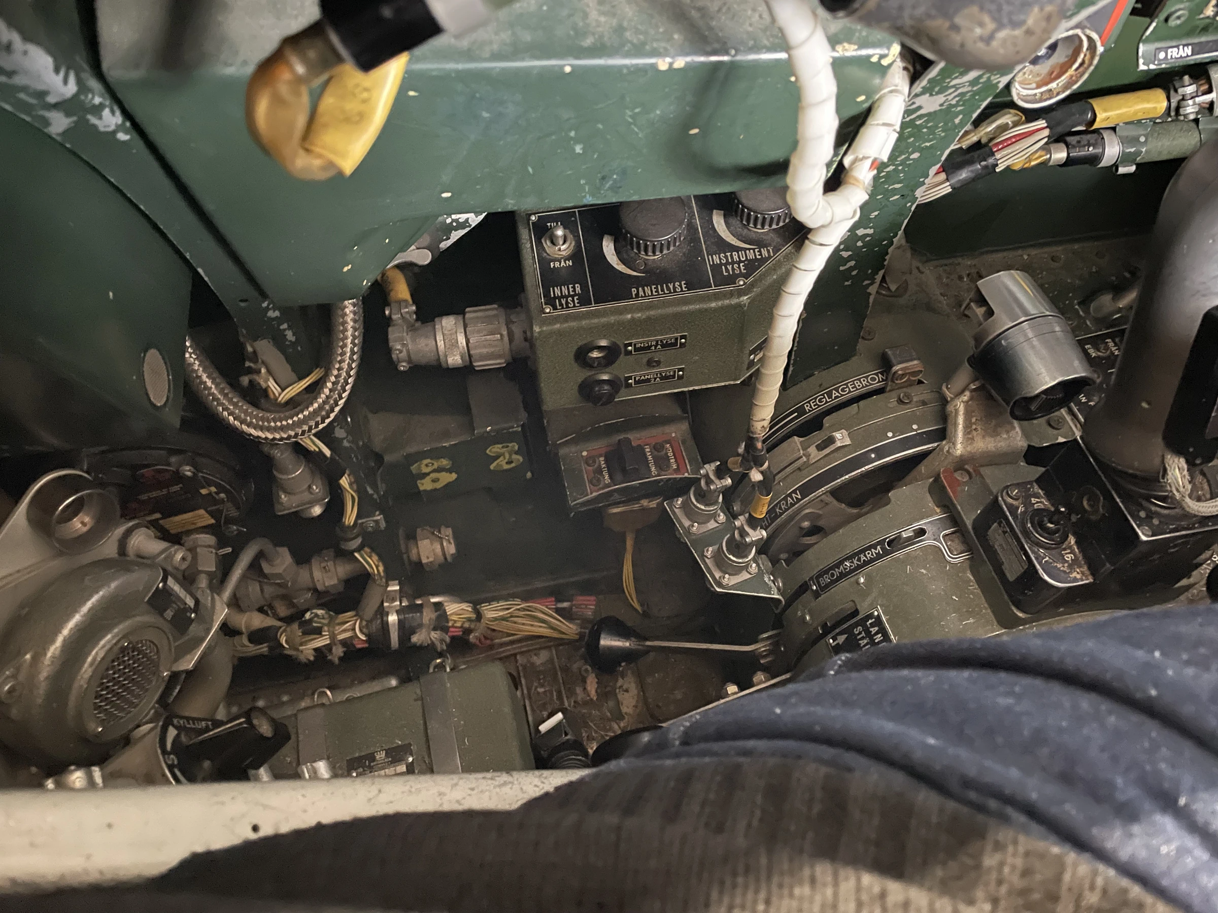 SAAB J35 Draken Cockpit