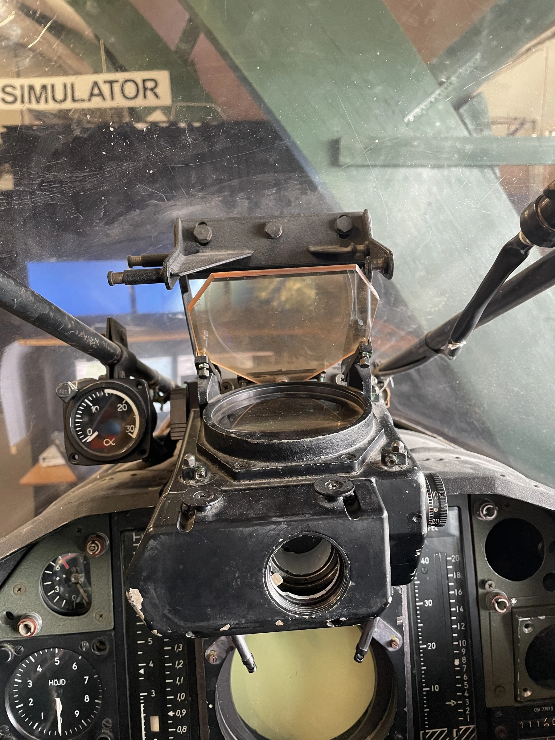 SAAB J35 Draken Cockpit
