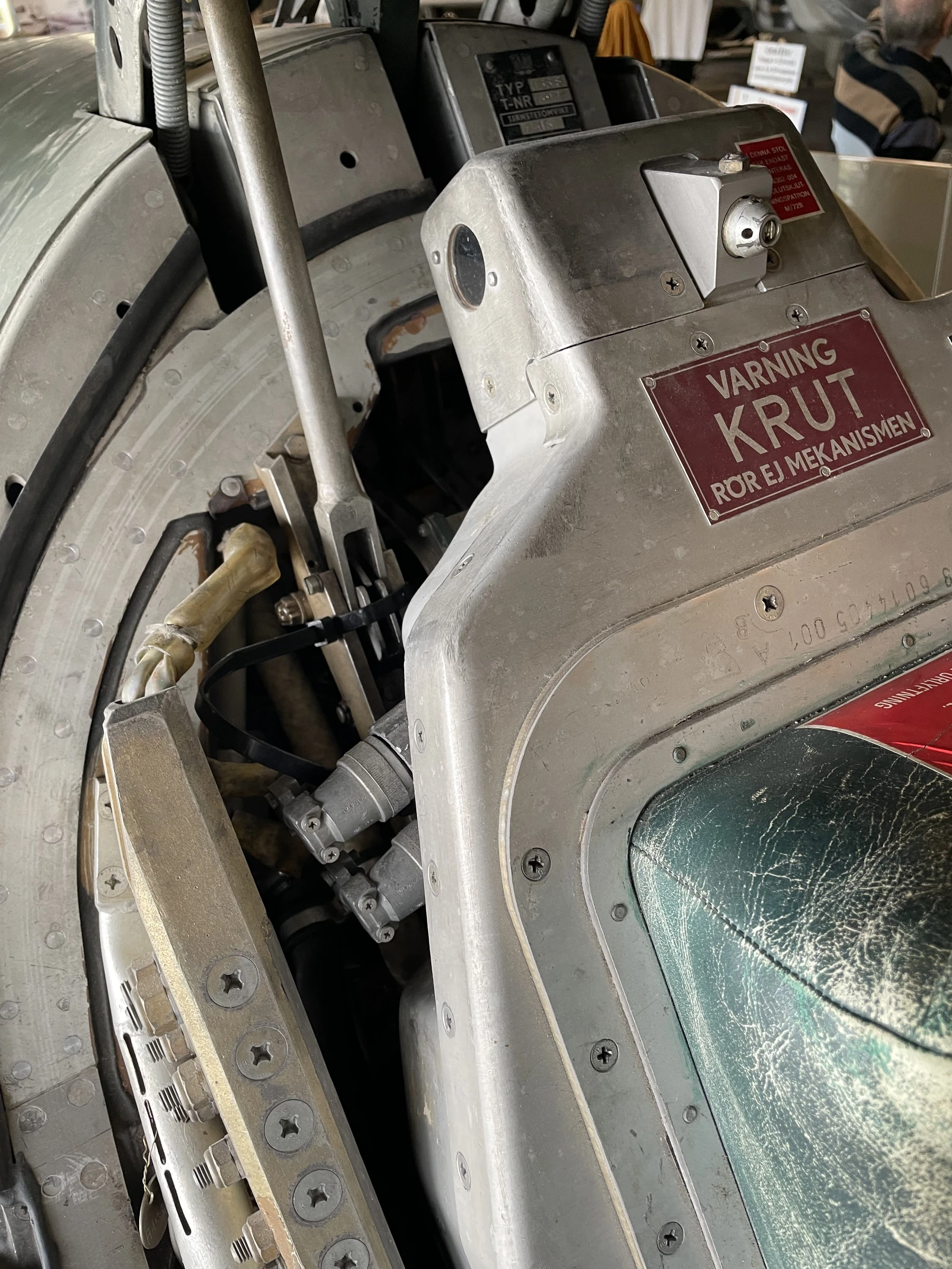 SAAB J35 Draken Cockpit