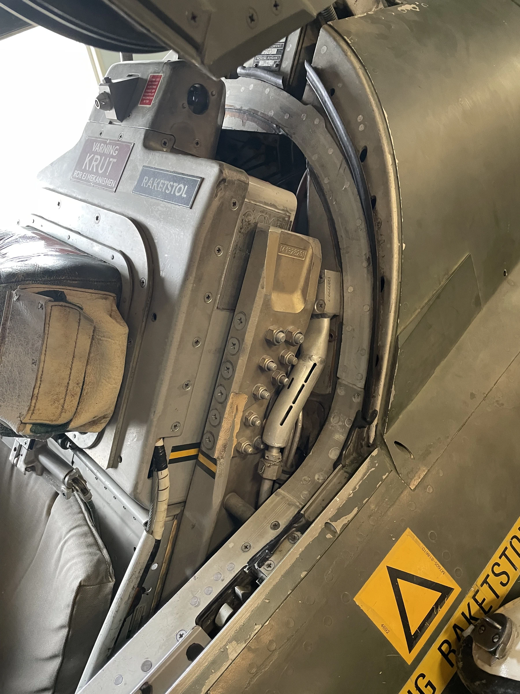 SAAB J35 Draken Cockpit