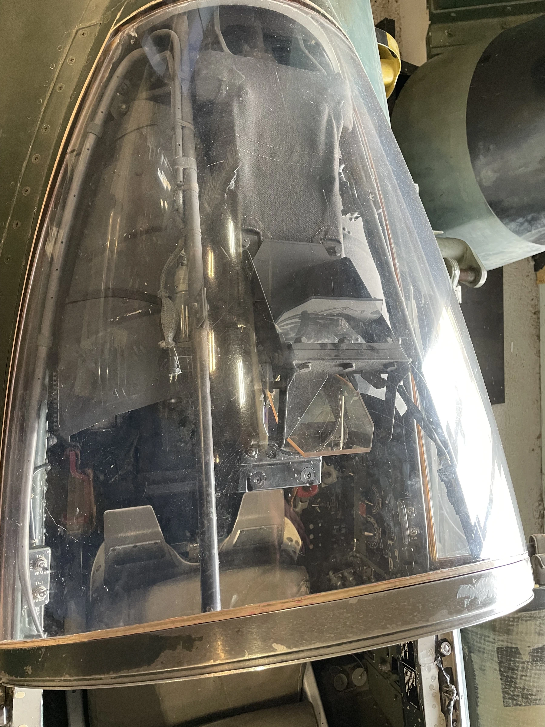 SAAB J35 Draken Cockpit