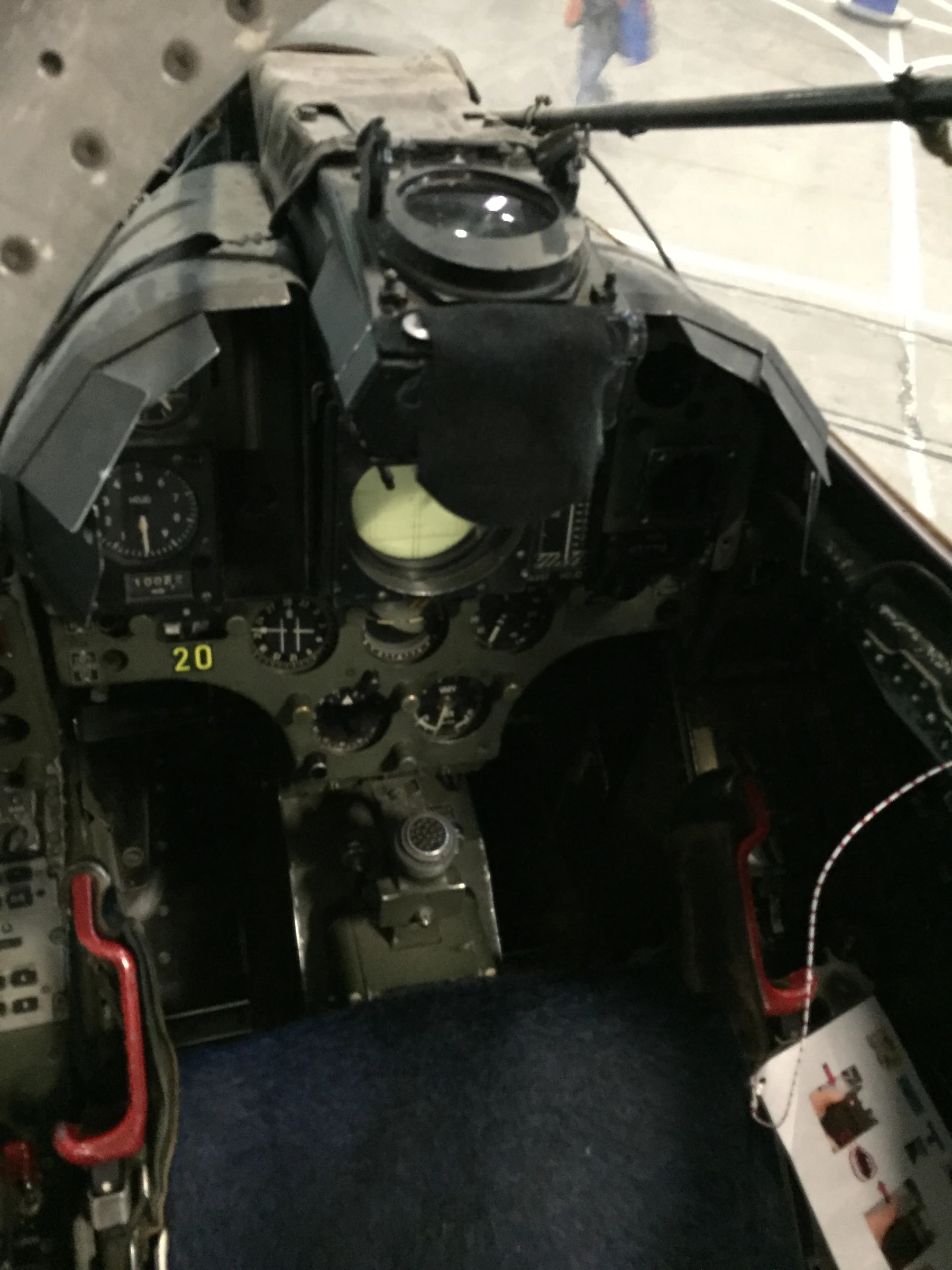 SAAB J35F Draken Cockpit
