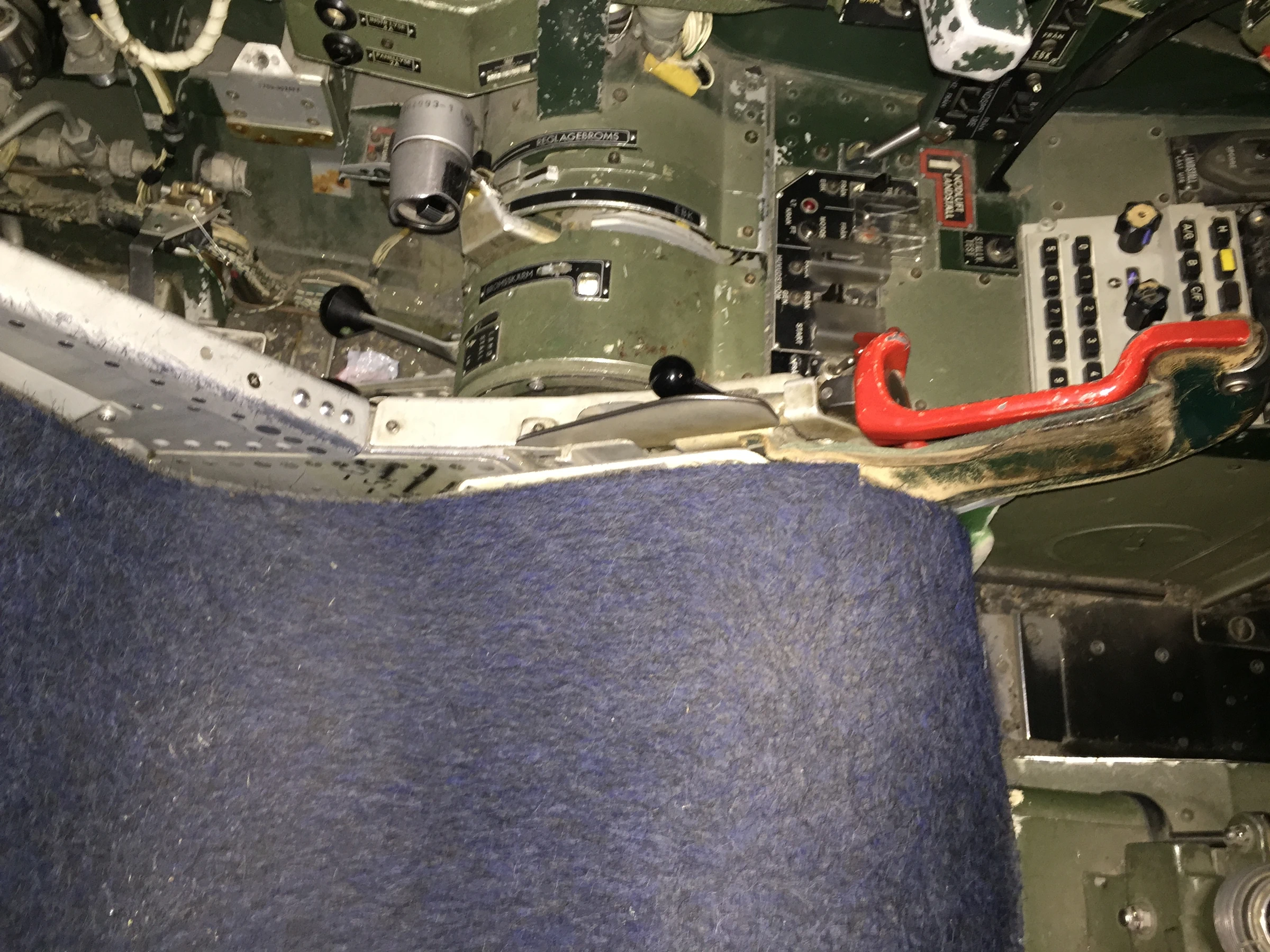 SAAB J35F Draken Cockpit