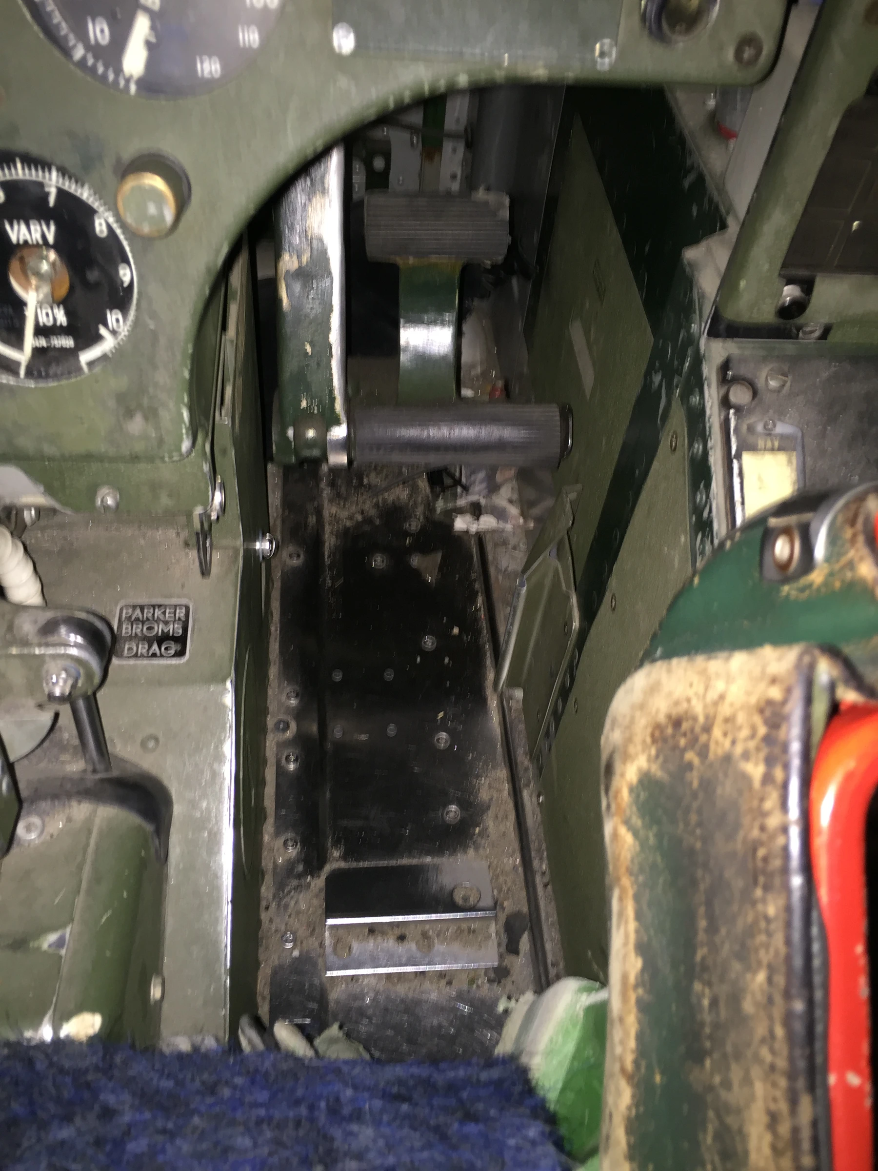 SAAB J35F Draken Cockpit