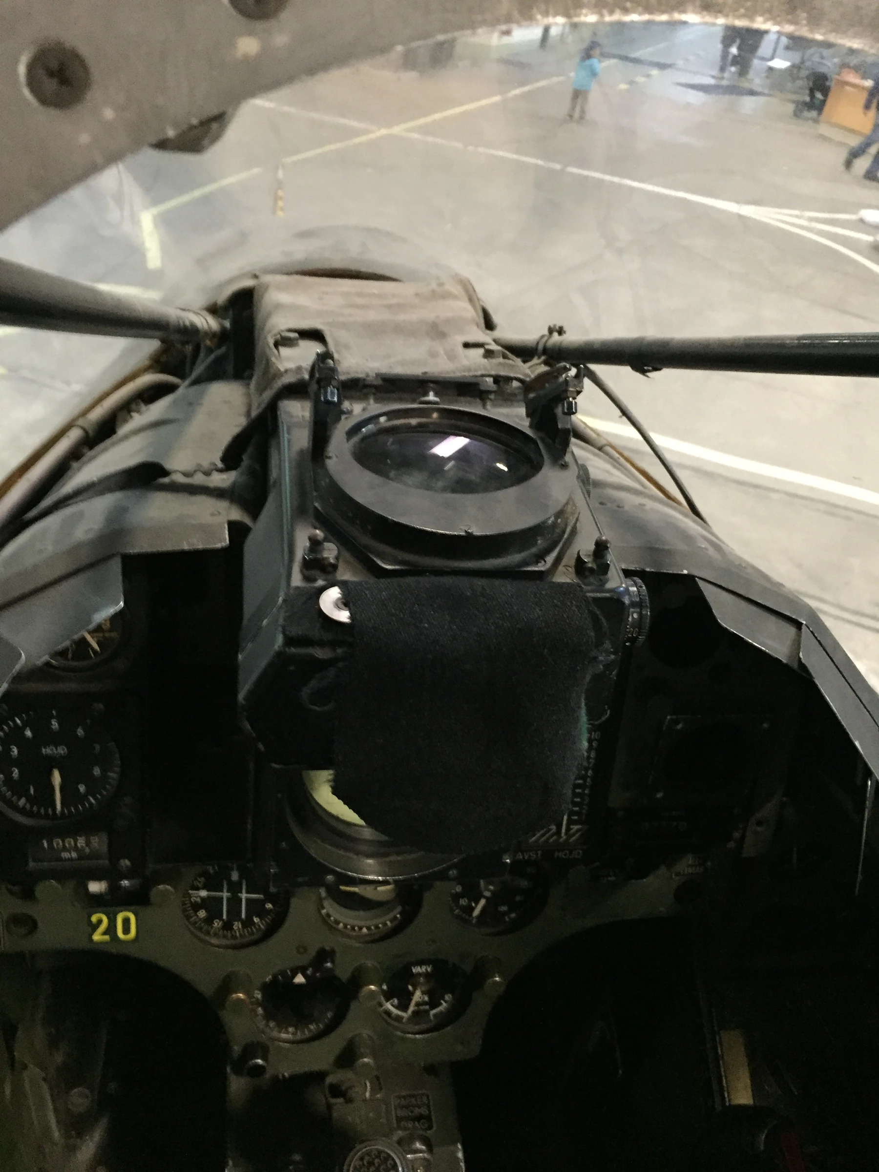 SAAB J35F Draken Cockpit