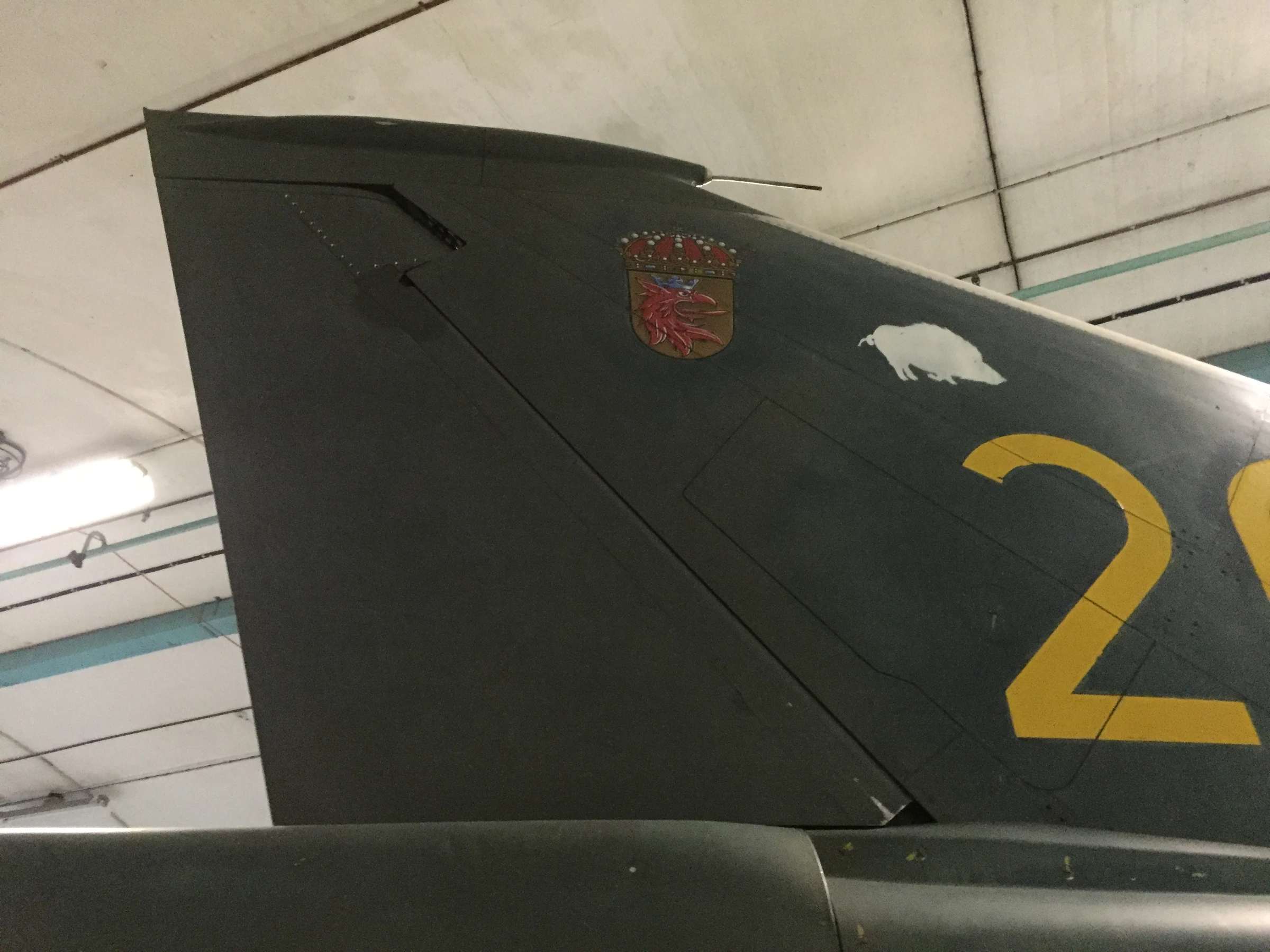 SAAB J35F Draken Fuselage