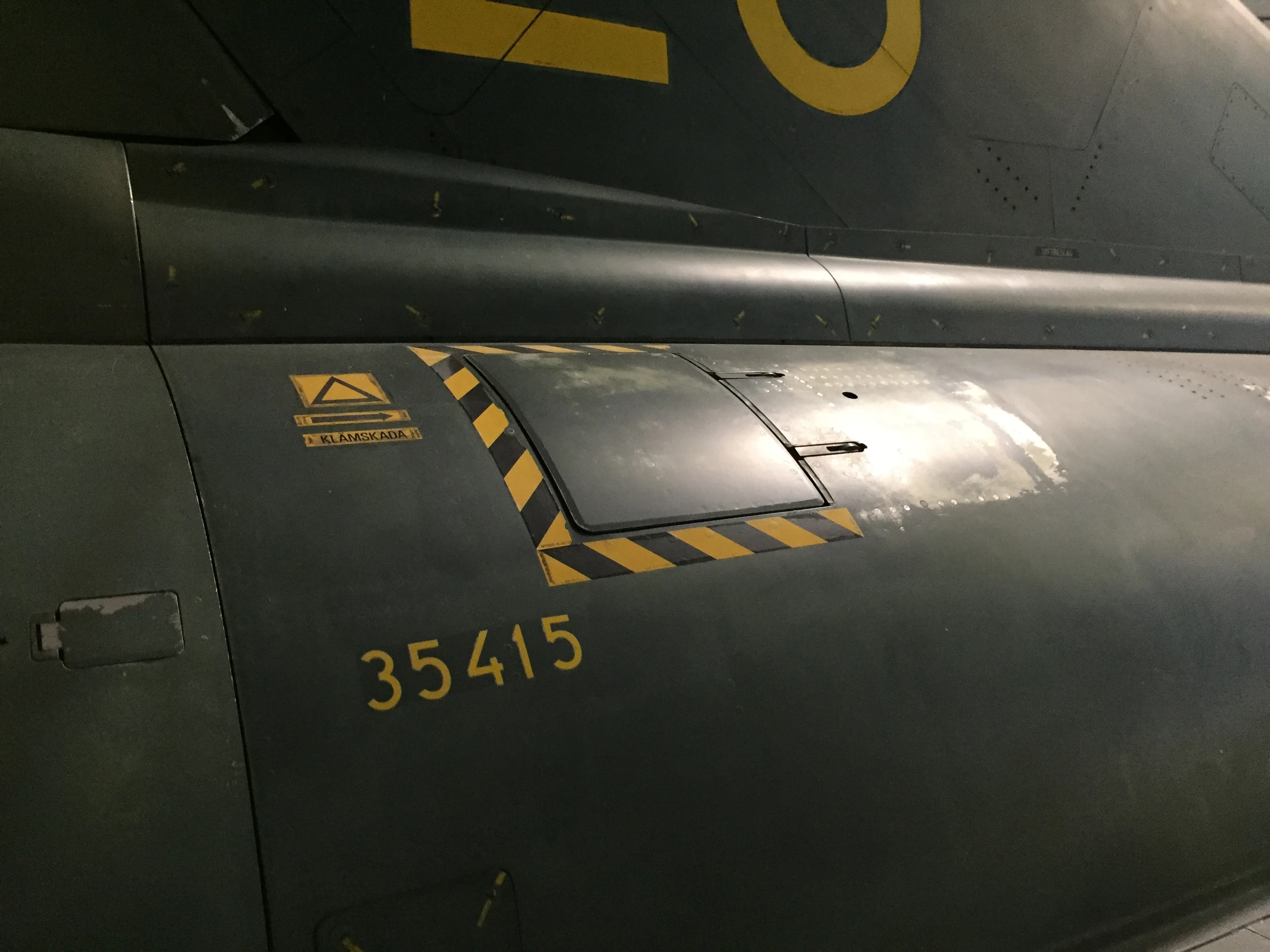 SAAB J35F Draken Fuselage