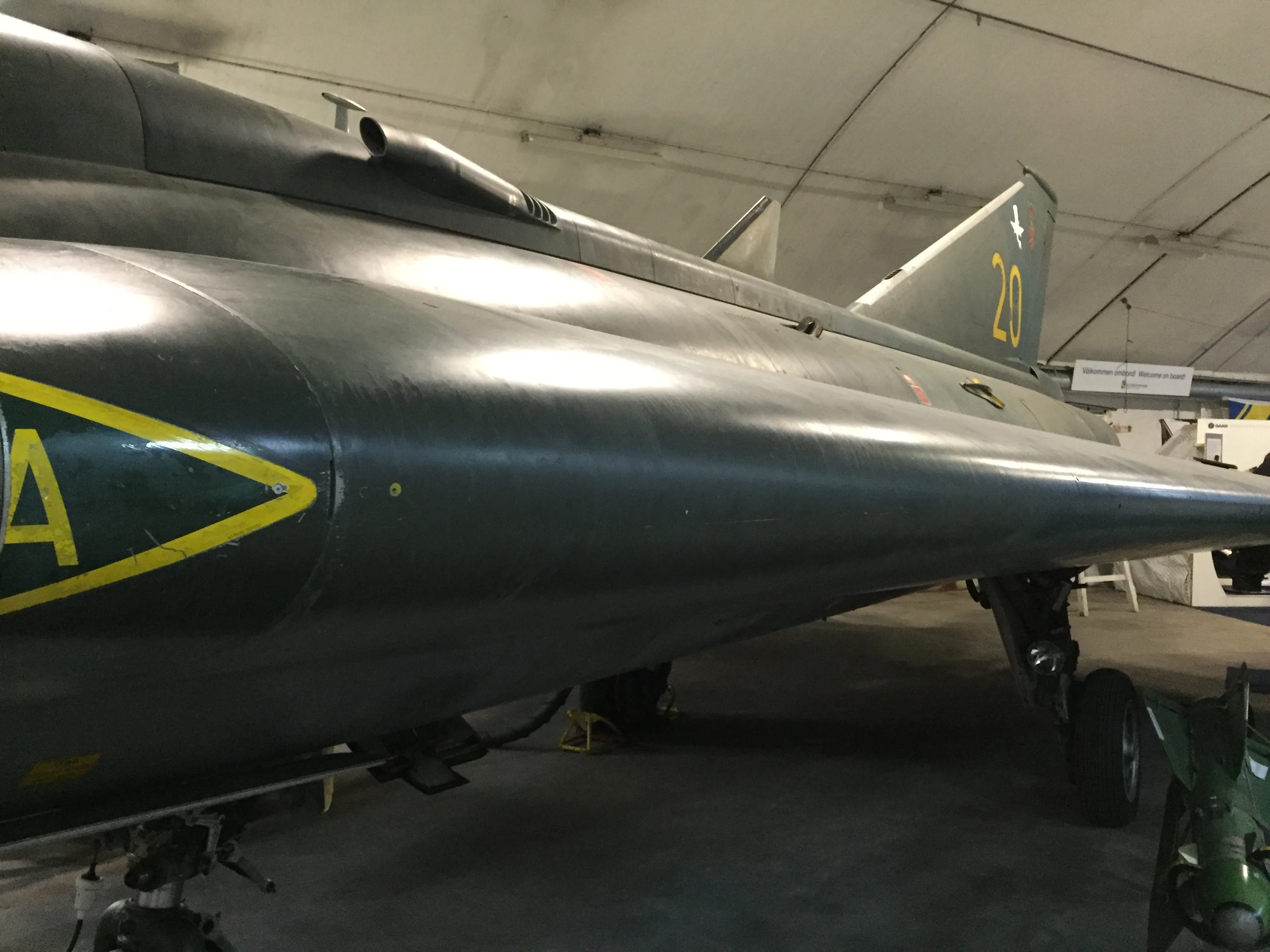 SAAB J35F Draken Fuselage