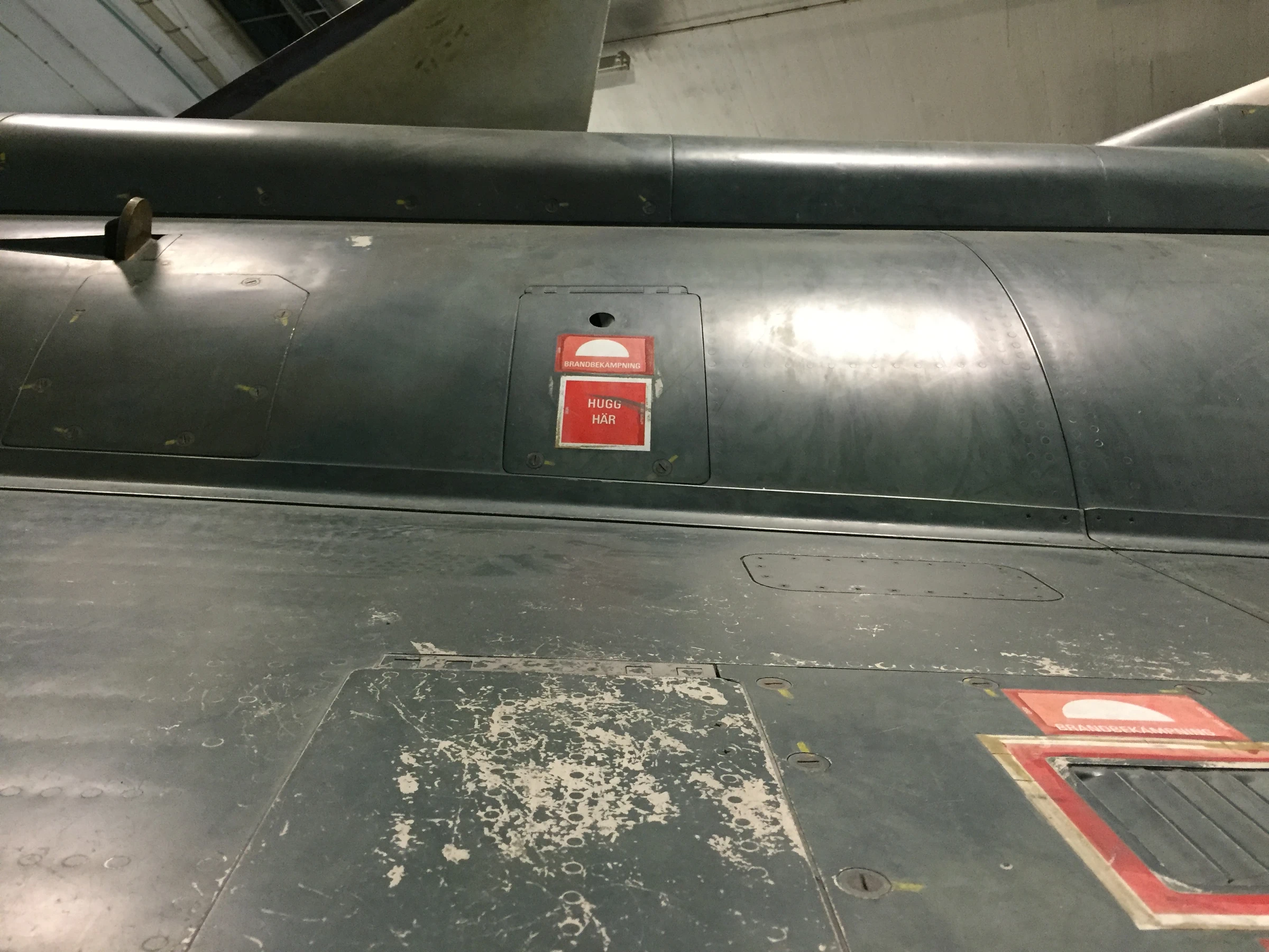 SAAB J35F Draken Fuselage