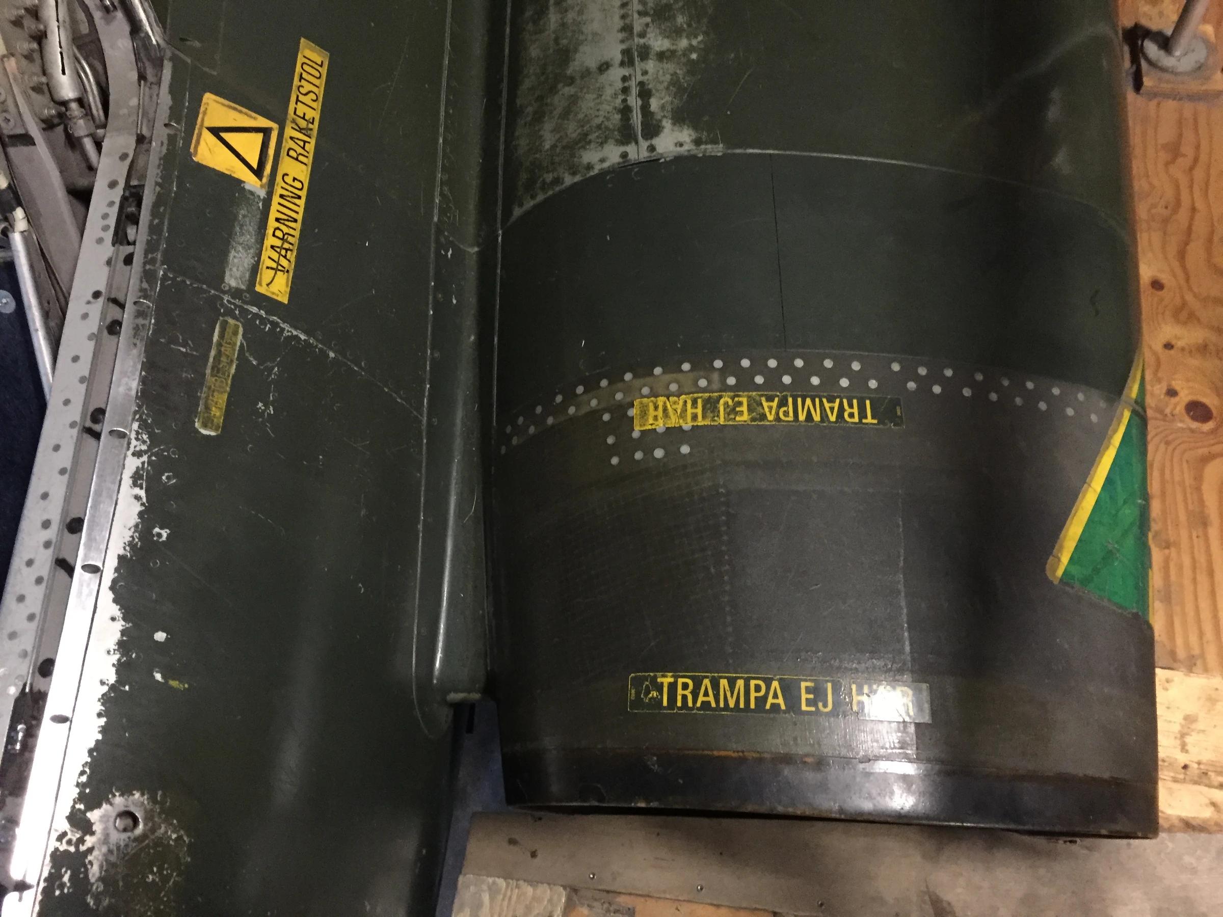 SAAB J35F Draken Fuselage