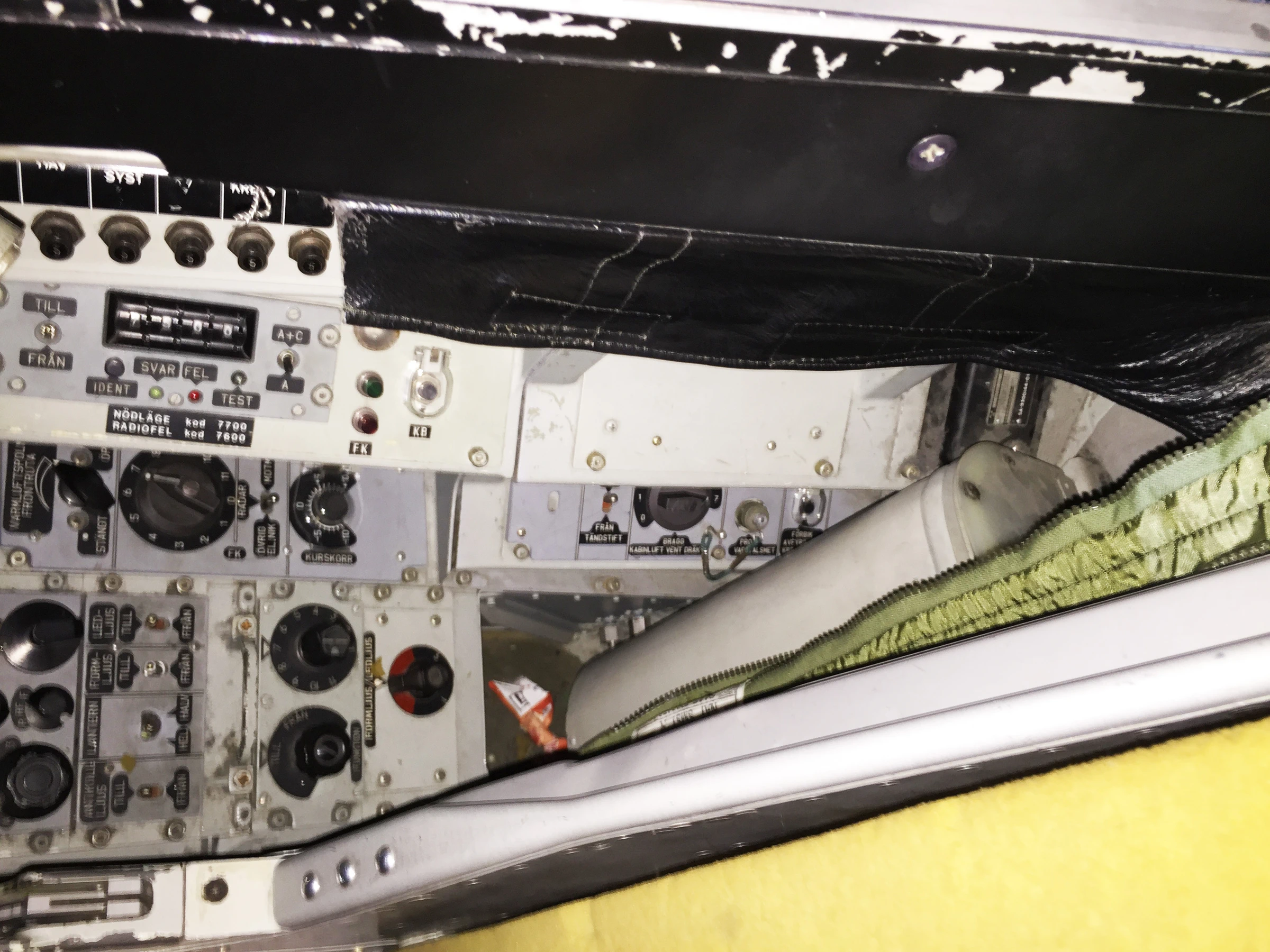 SAAB JA37 Viggen Cockpit