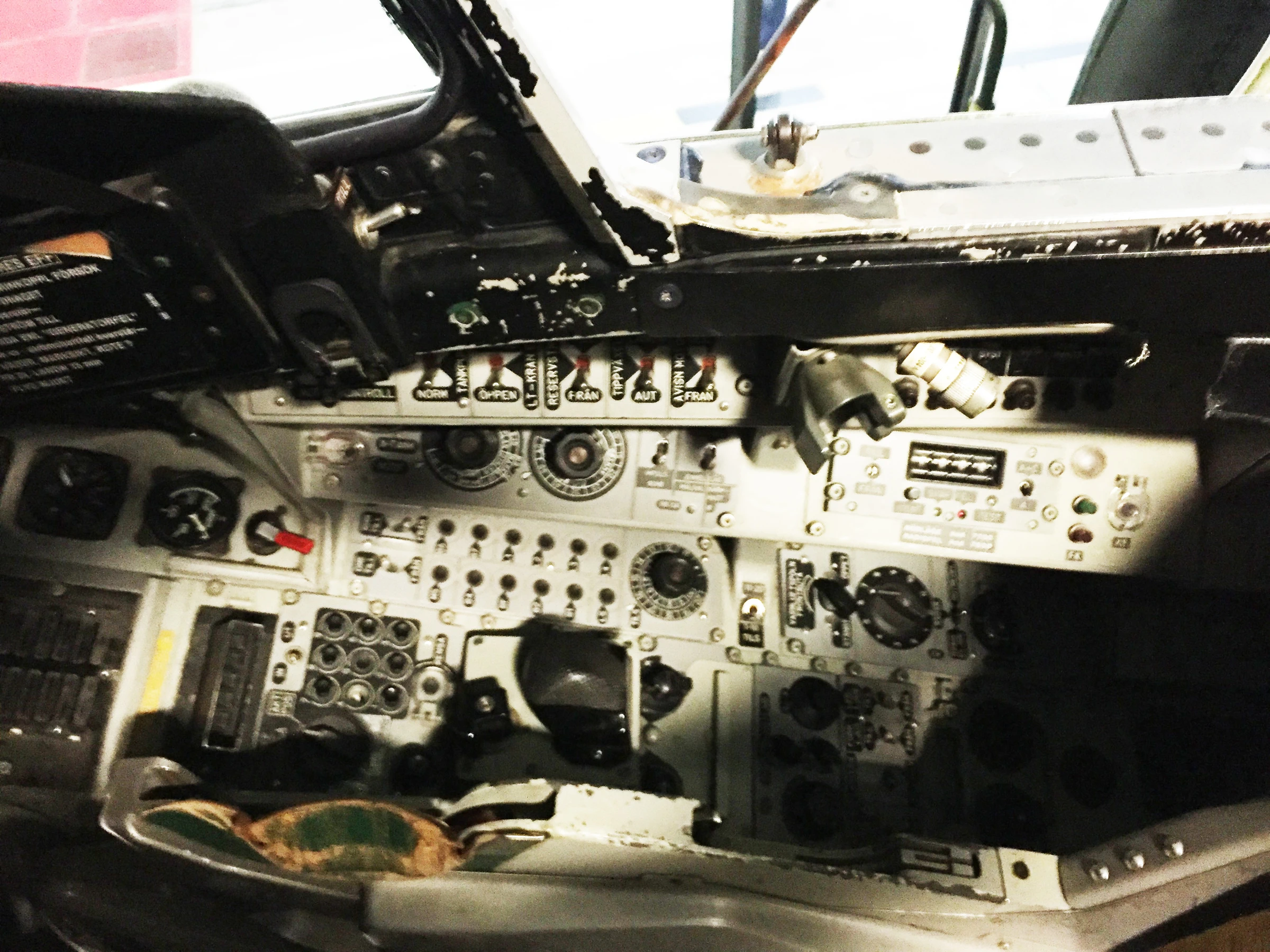 SAAB JA37 Viggen Cockpit