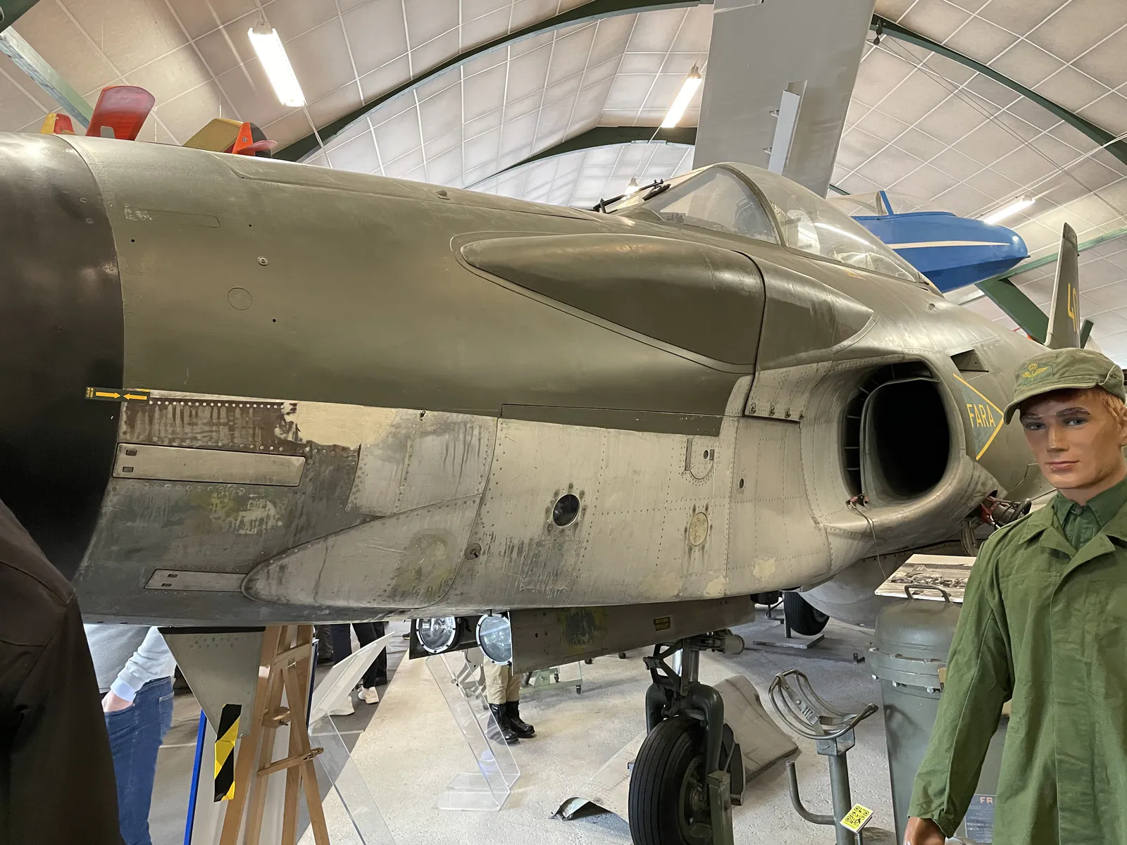 SAAB S 32C Lansen Front