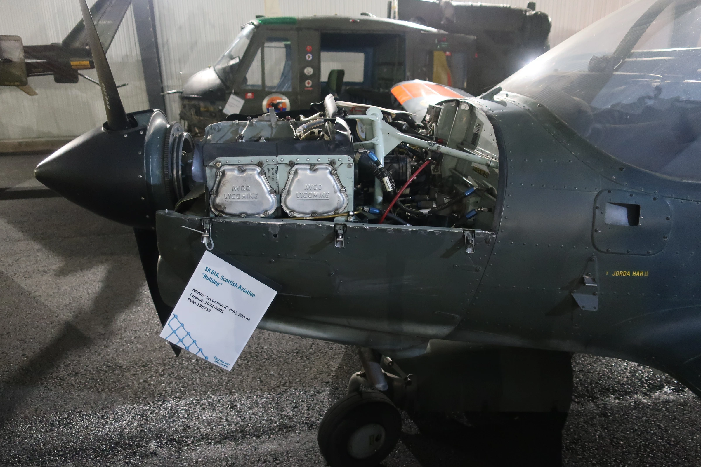 Scottish Aviation Bulldog (Sk 61) (61030)