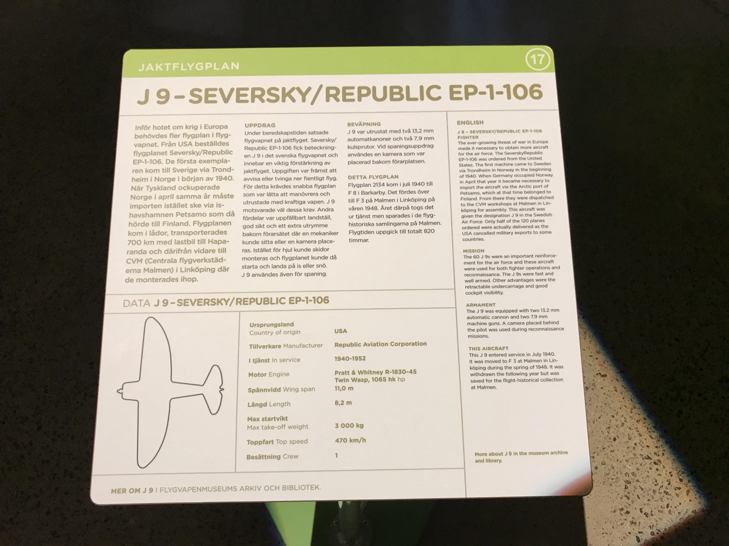 Seversky Republic EP 106 (J 9)