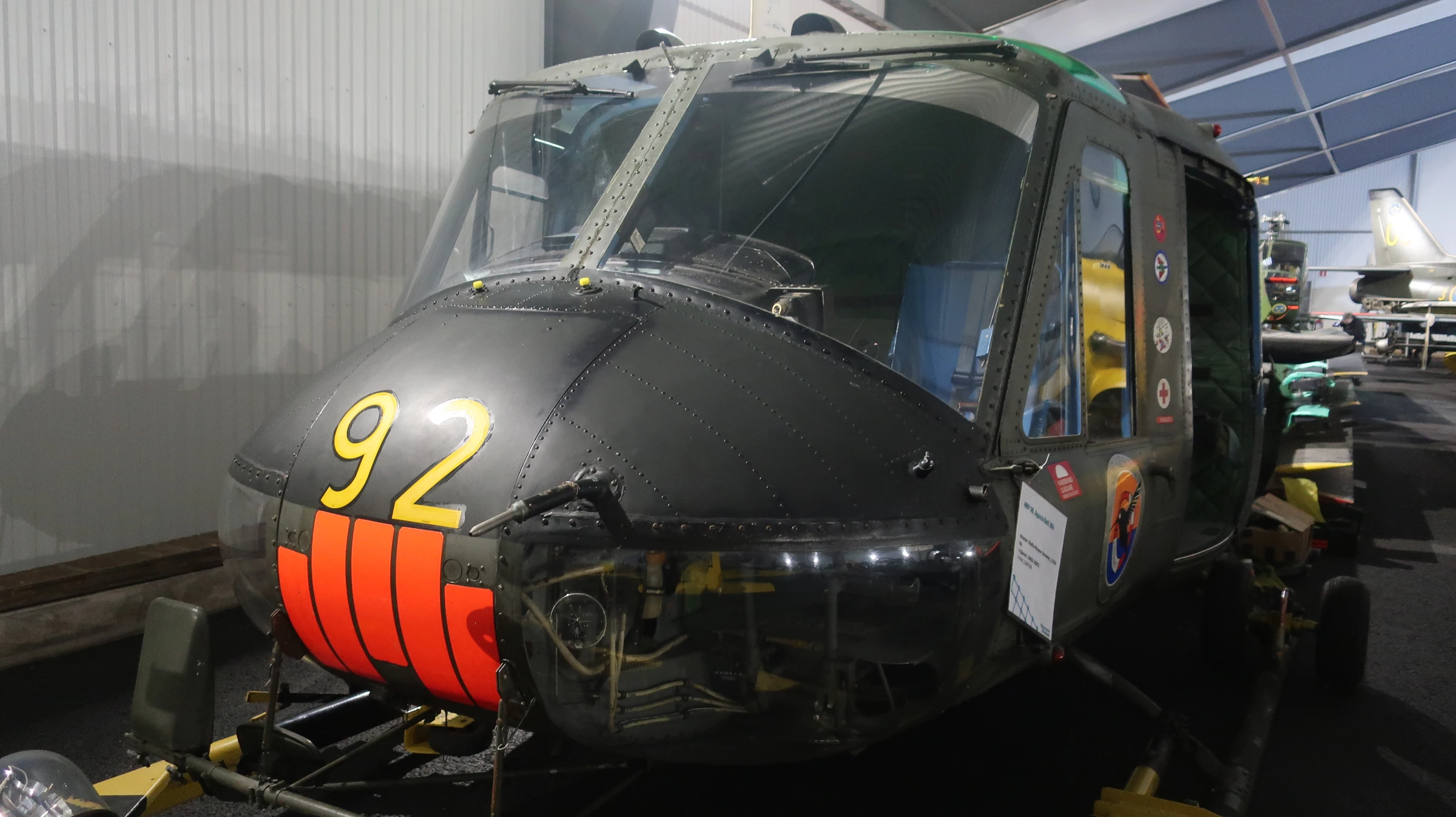 Augusta bell 204 hkp3b flygvapenmuseum