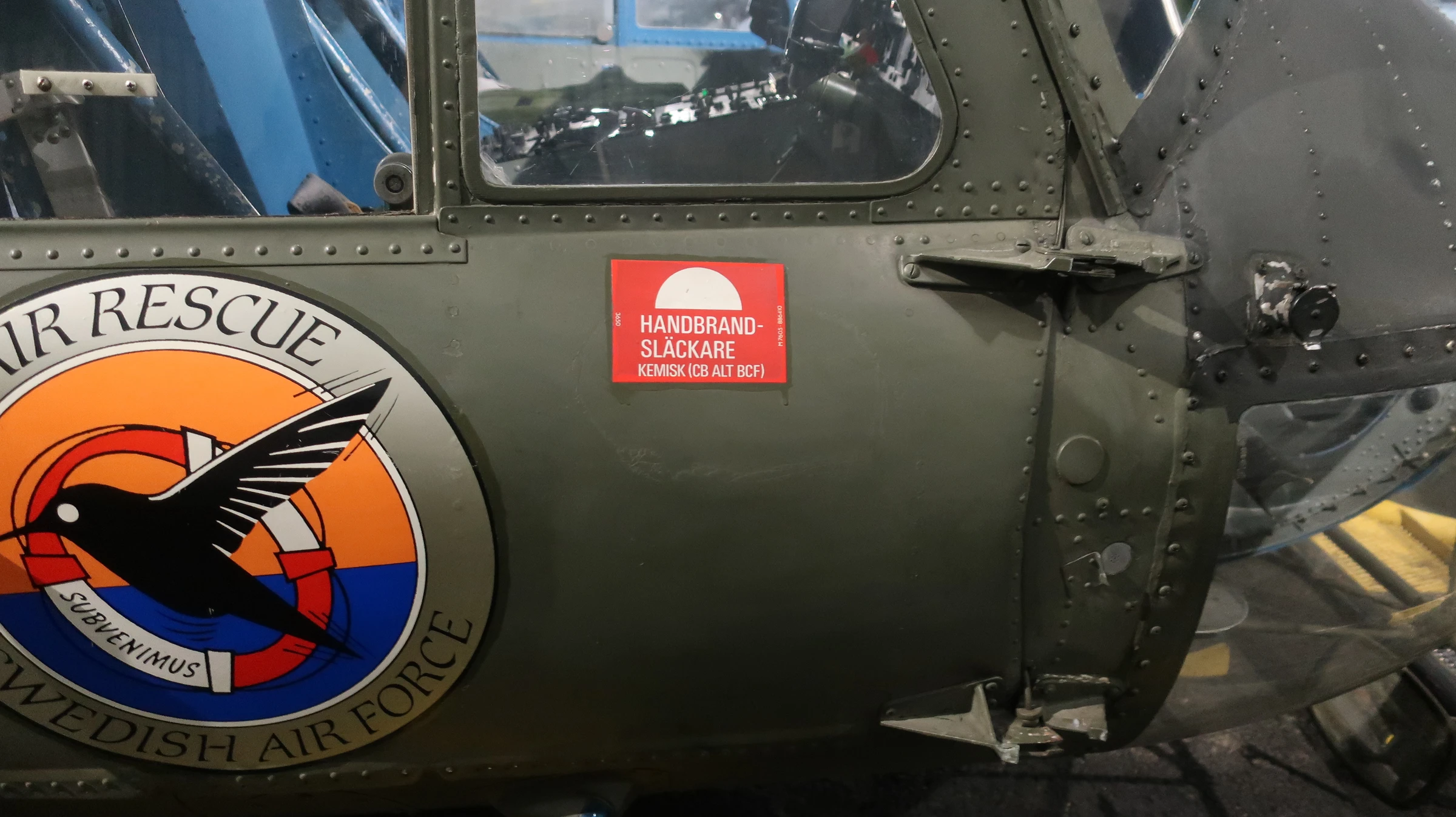 Augusta bell 204 hkp3b flygvapenmuseum