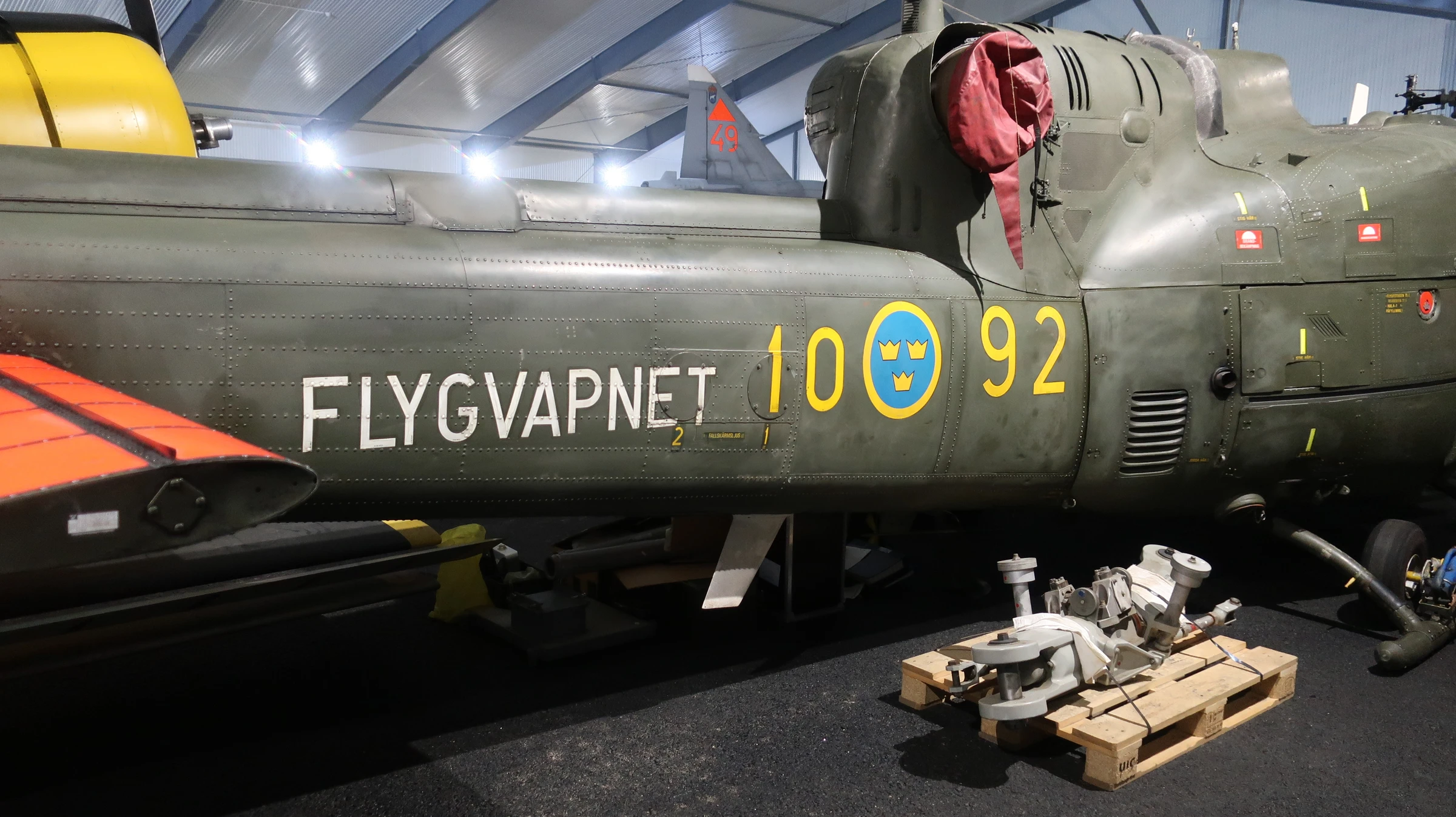 Augusta bell 204 hkp3b flygvapenmuseum