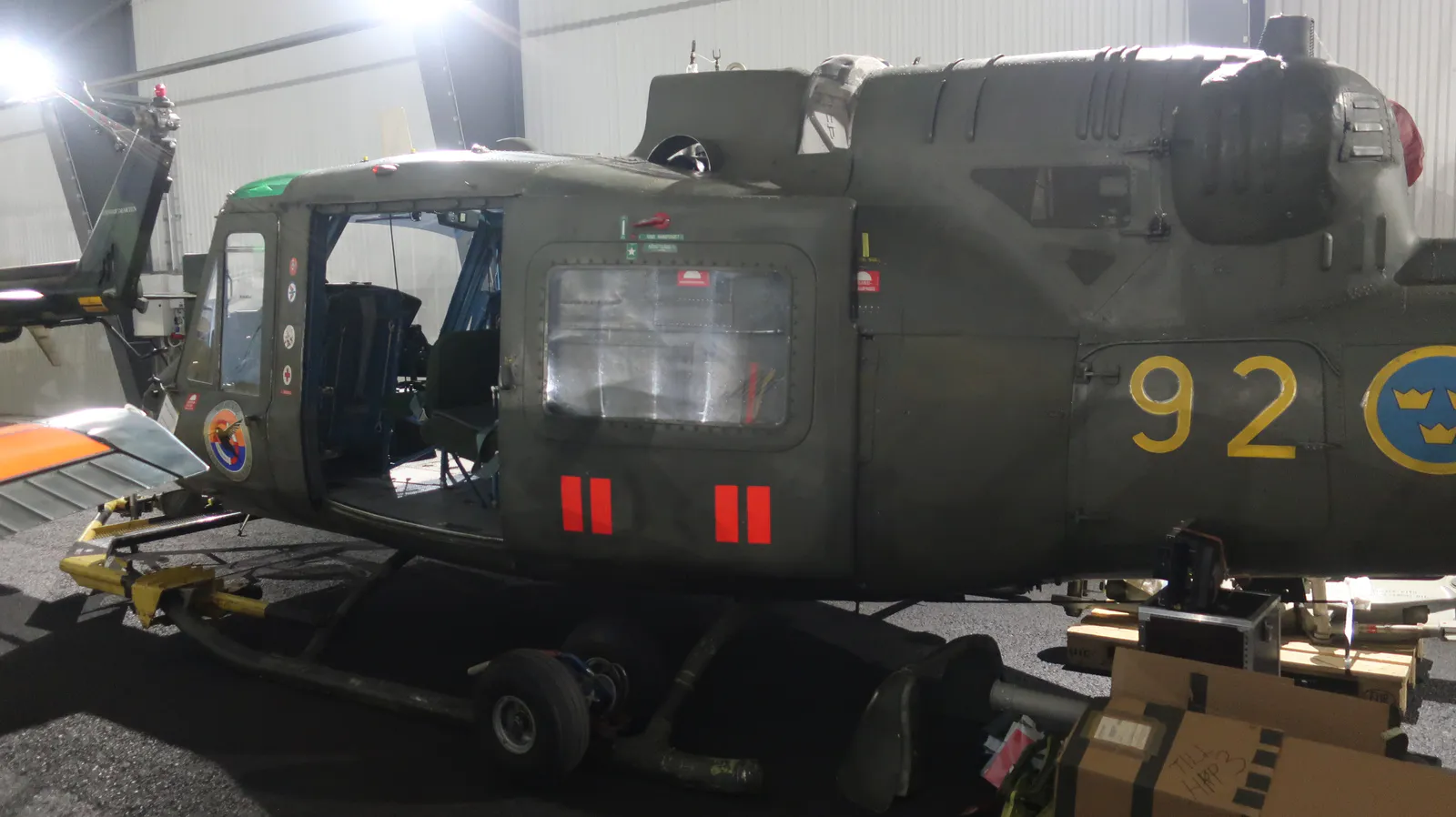 Augusta bell 204 hkp3b flygvapenmuseum Front