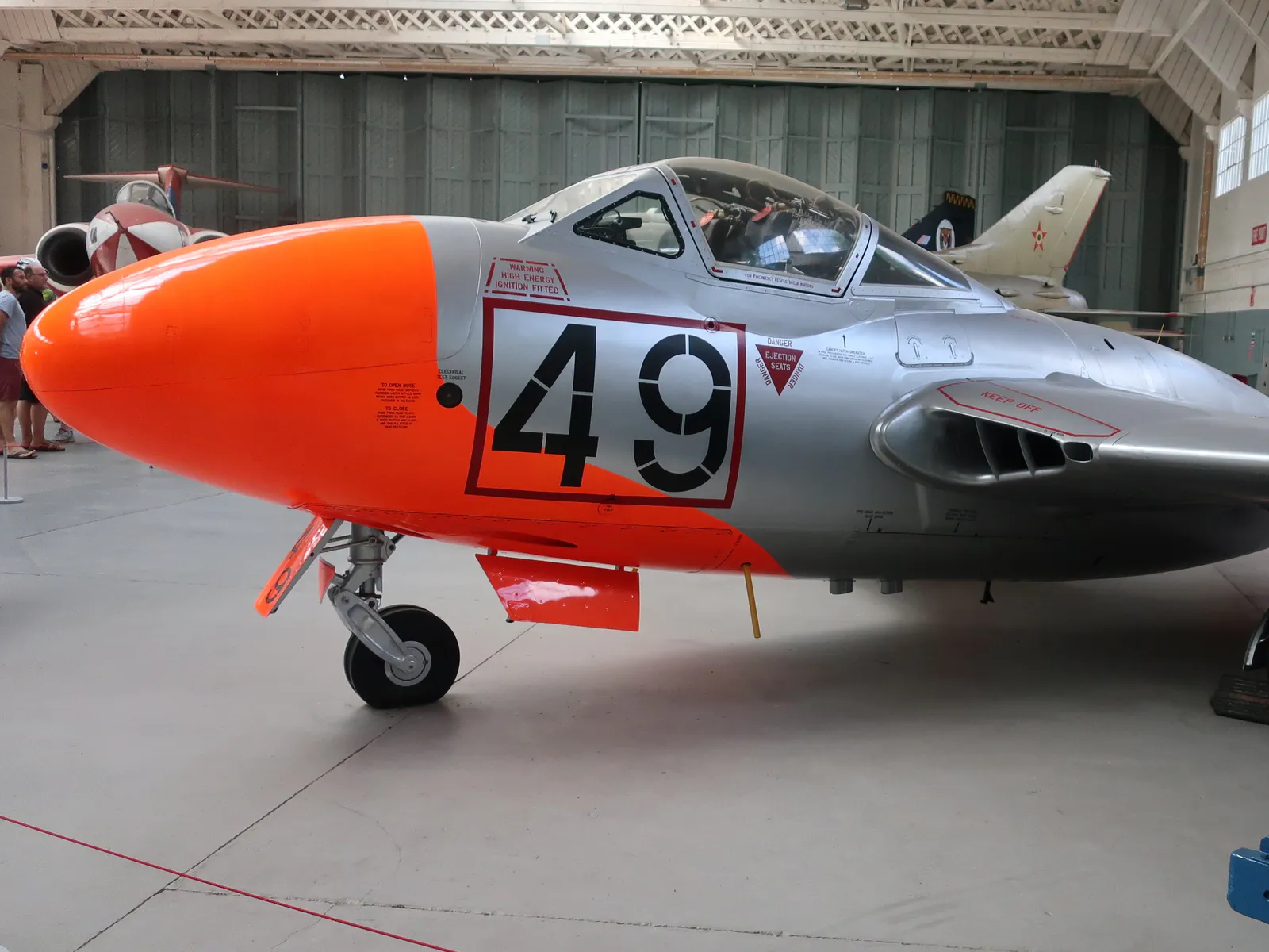 De Havilland Vampire T Mk 11 Front